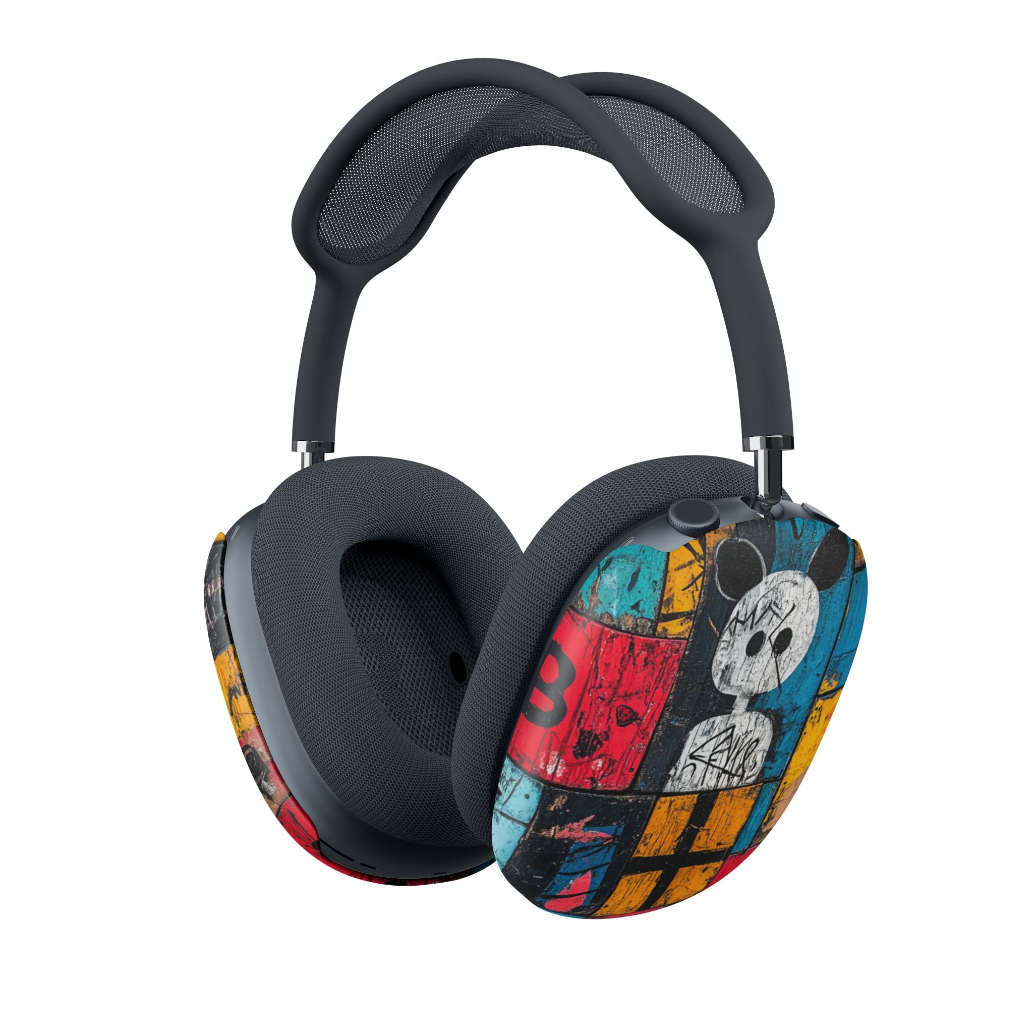 White Orb Graffiti - AirPod Max Case