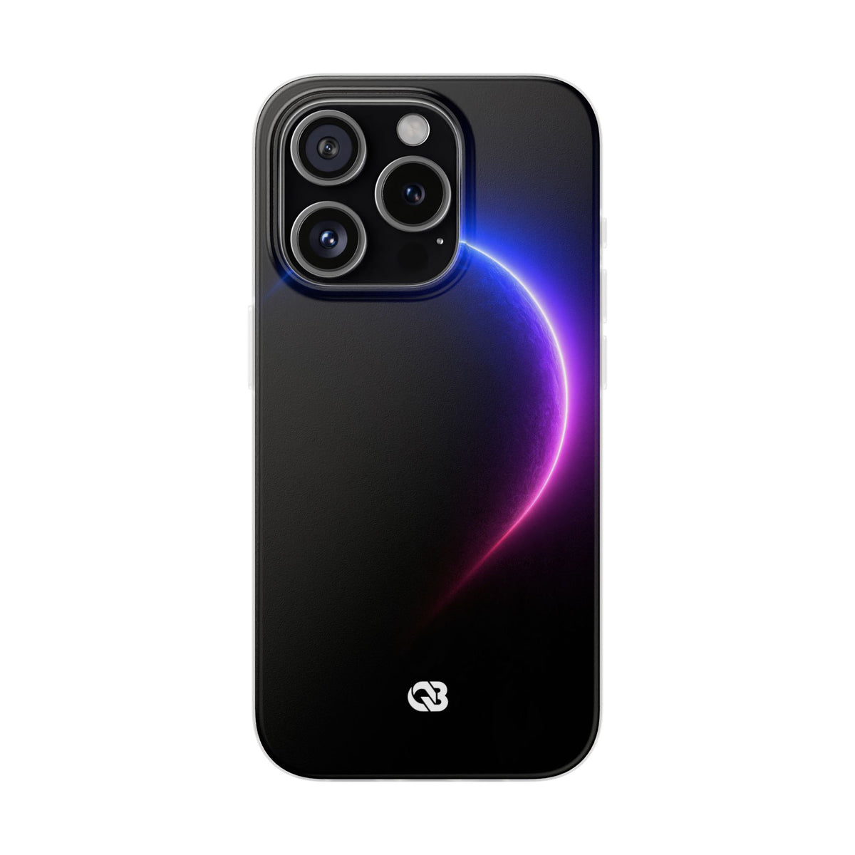 Luminous Eclipse · Lite Phone Case for iPhone · Black