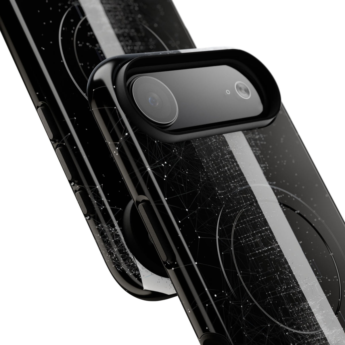 Black Tough 2.0 Magsafe Phone Case for iPhone - Vector Core Monolith