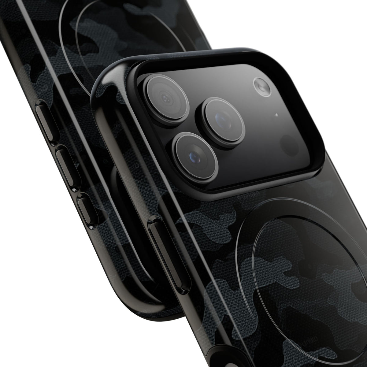 Blackout Urban Camo · Tough 2.0 Magnetic Phone Case for iPhone · Black