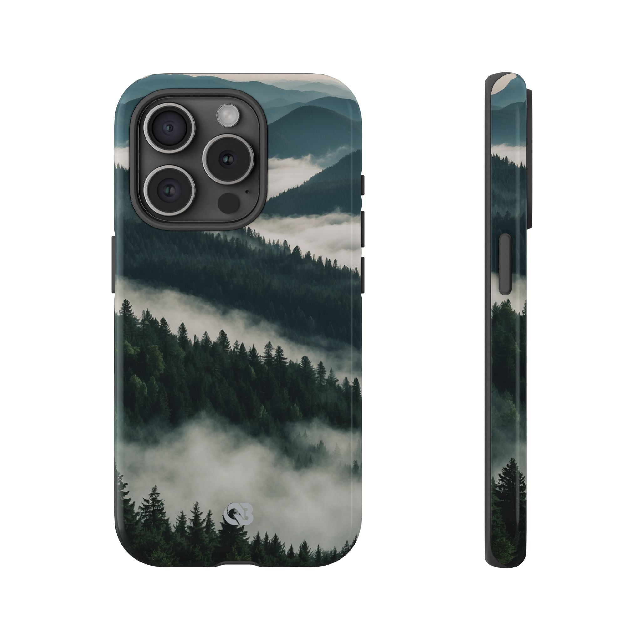 Misty Pine Peaks · Tough Phone Case for iPhone