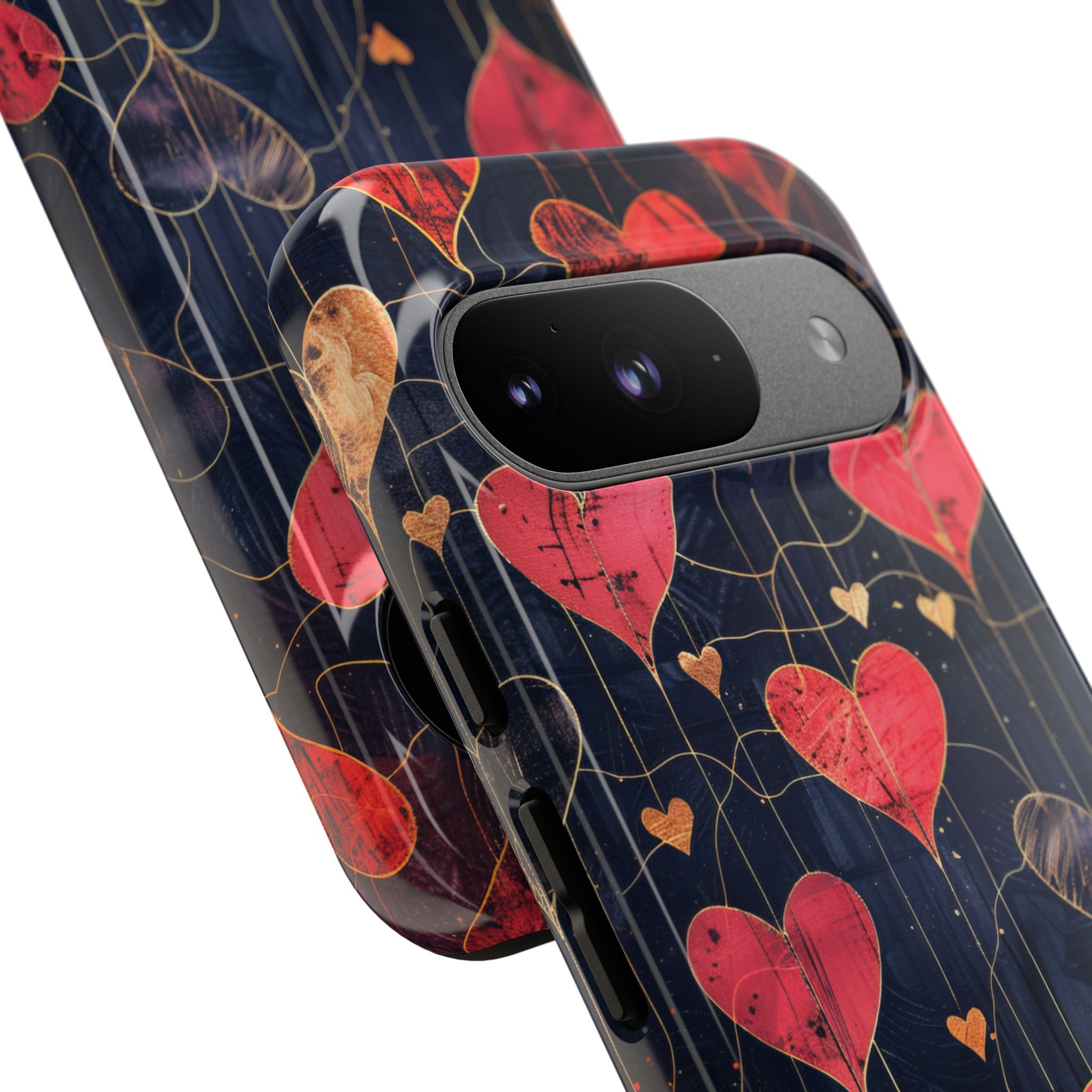 Golden Hearts Network Google Pixel 9 Case - Tough