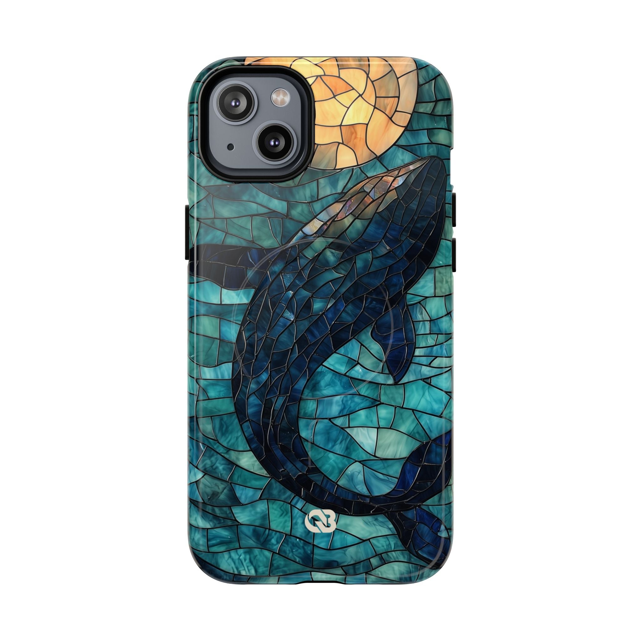 Stained Moon Whale · Tough+ Fundas para teléfono para iPhone · Magsafe