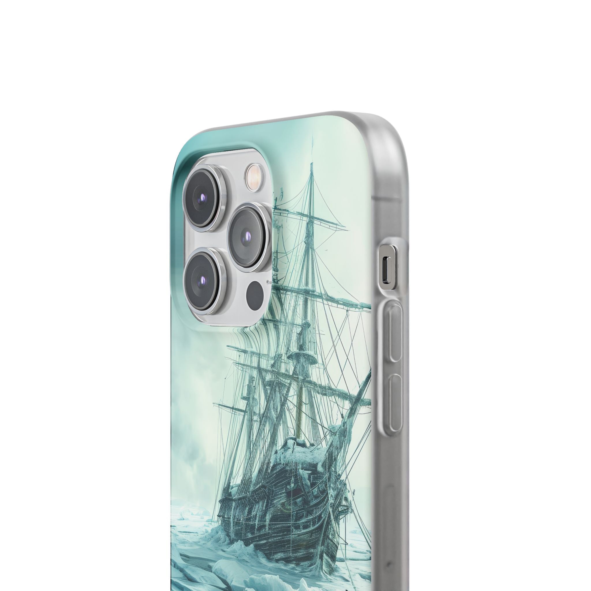 Icebound Ship iPhone 14 Pro Case - Soft
