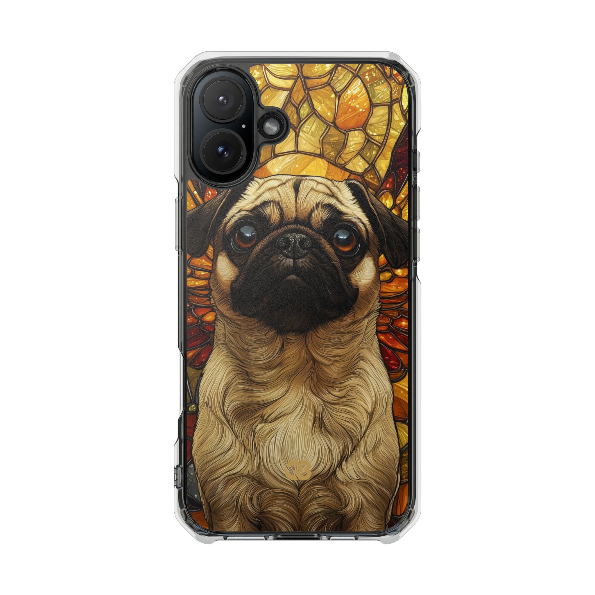 Amber Pug Divinity · Impact Phone Case for iPhone · Magsafe