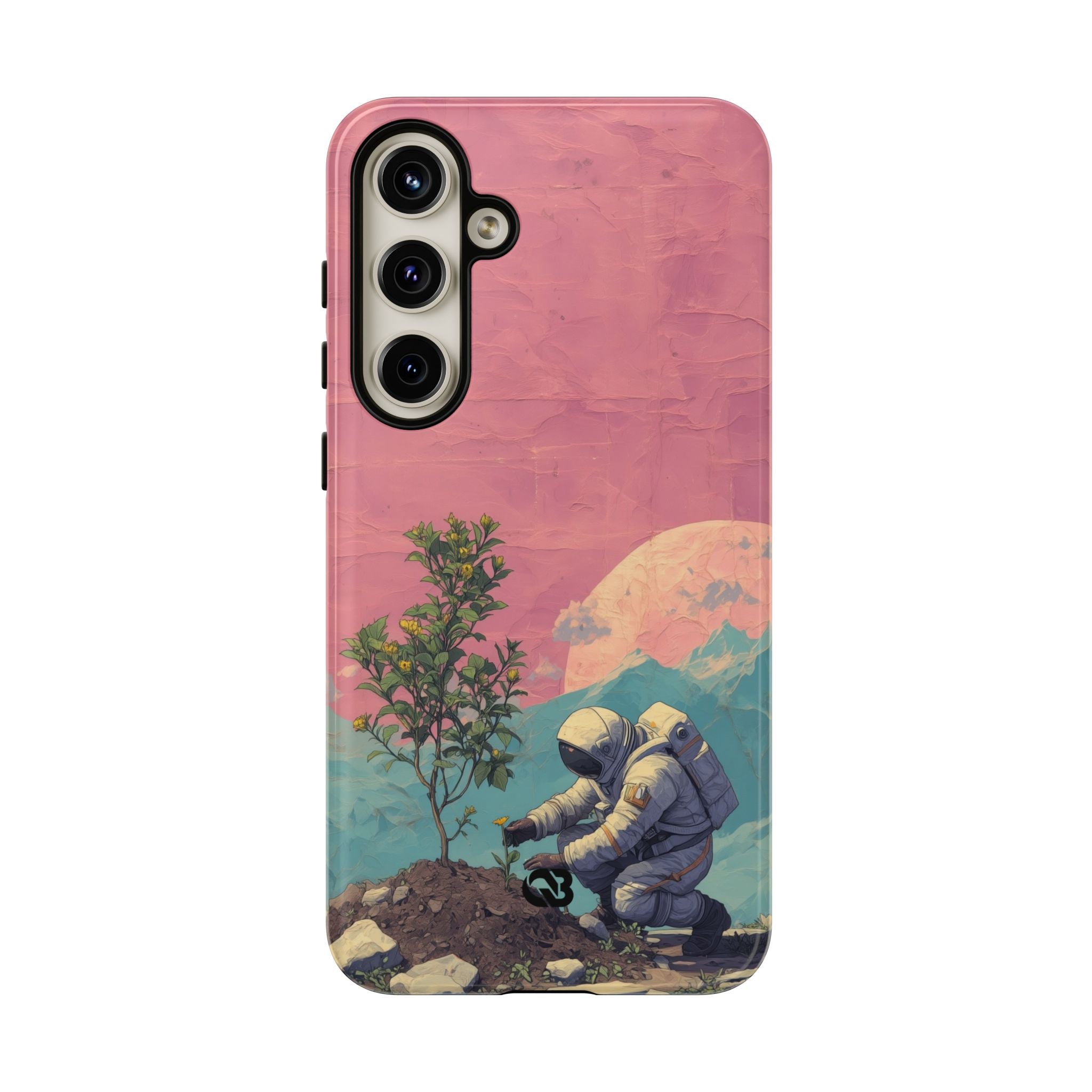 Lunare Pastellblüte · Tough Handyhülle für Samsung