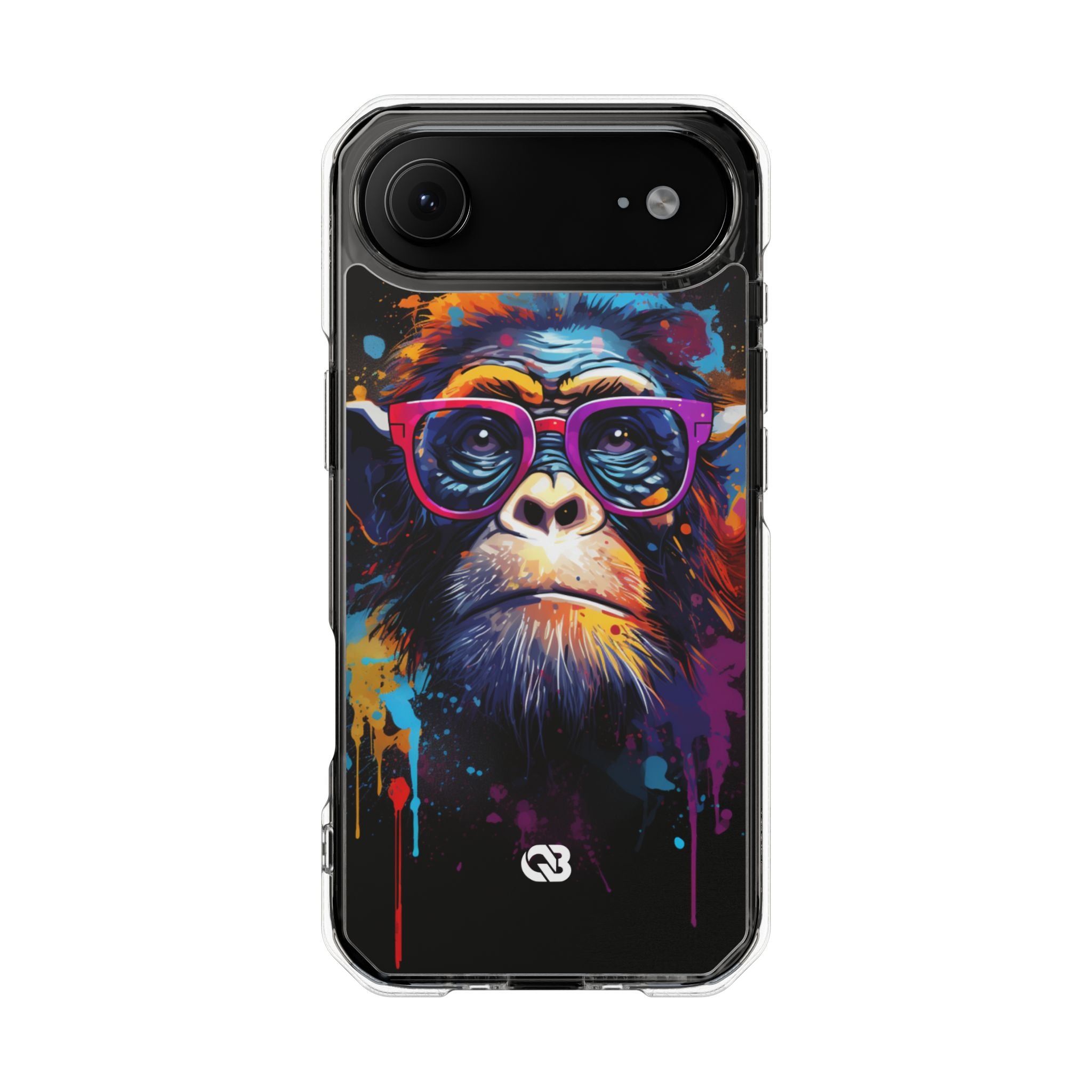 Neon Splatter Primate · Impact Magsafe