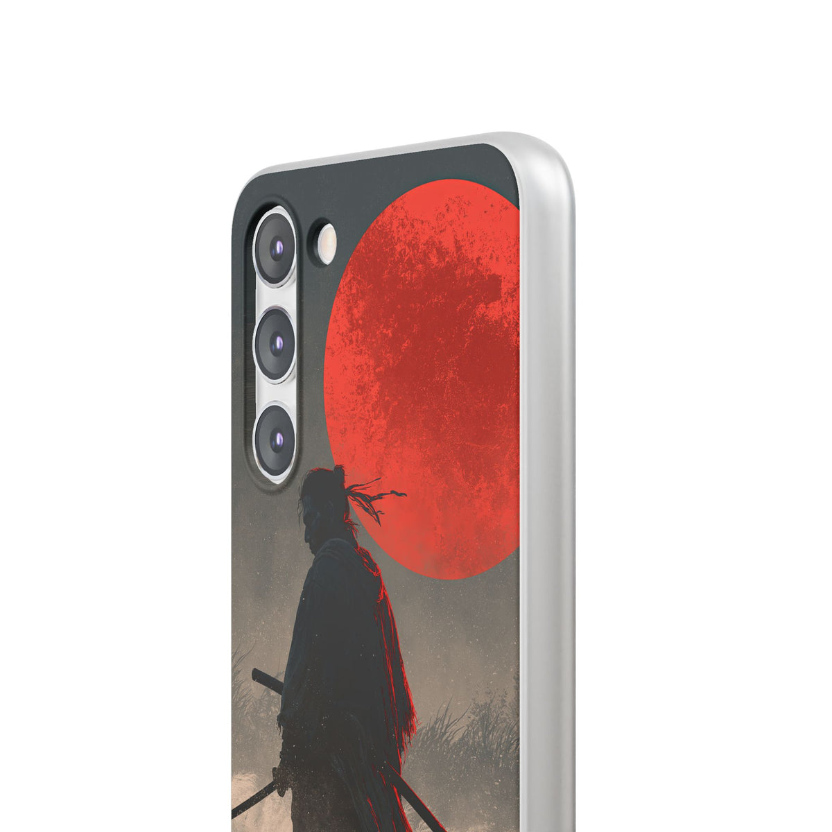 Crimson Moon Ronin · Lite Phone Case for Samsung · Black