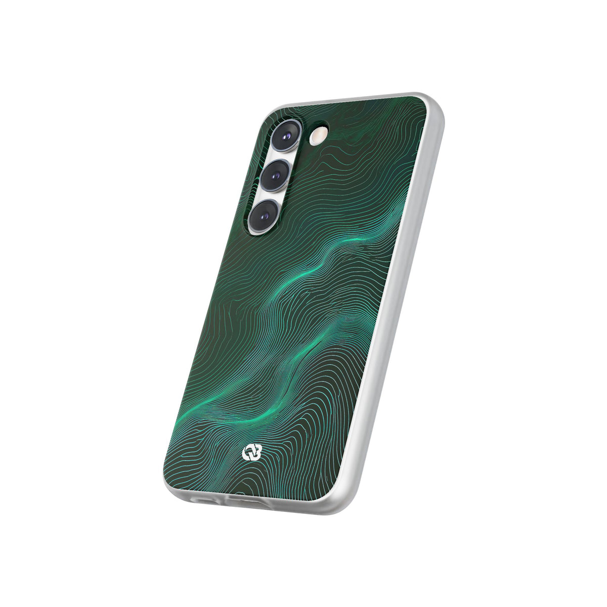 Emerald Topo Ridge · Lite Phone Case for Samsung · Green