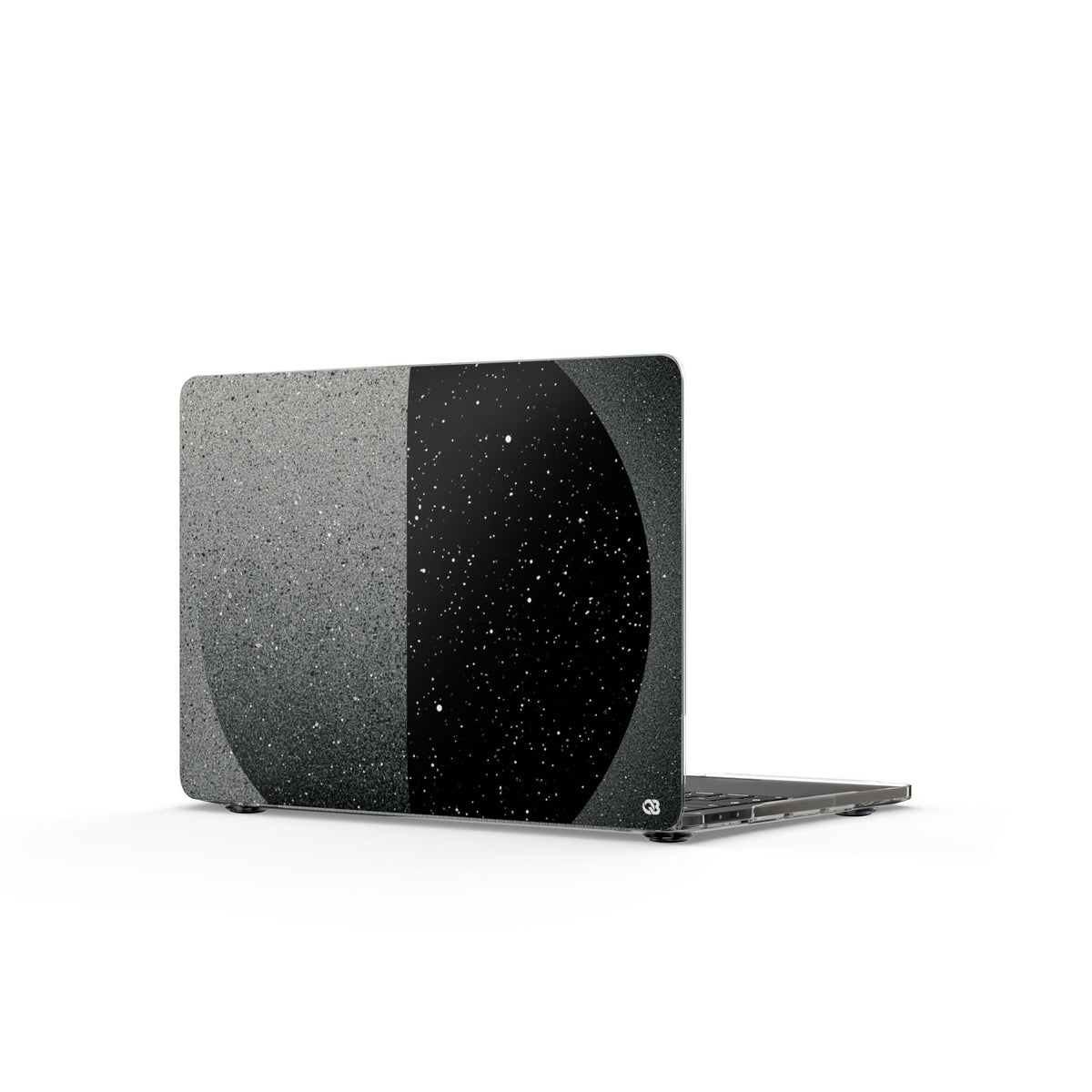 Orbital Eclipse · Clear Hard Case for MacBook · Black