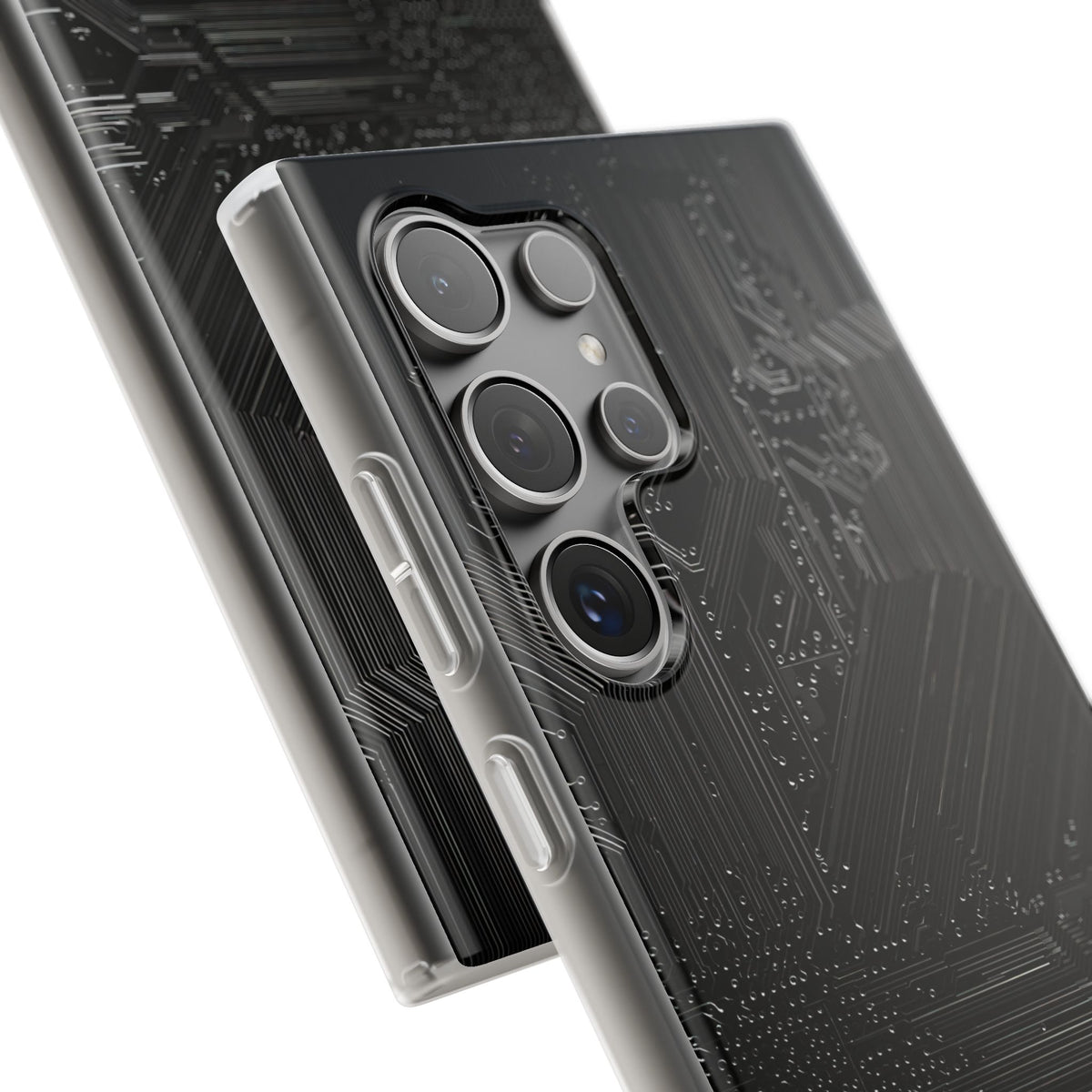 Obsidian Circuitry · Lite Phone Case for Samsung · Black