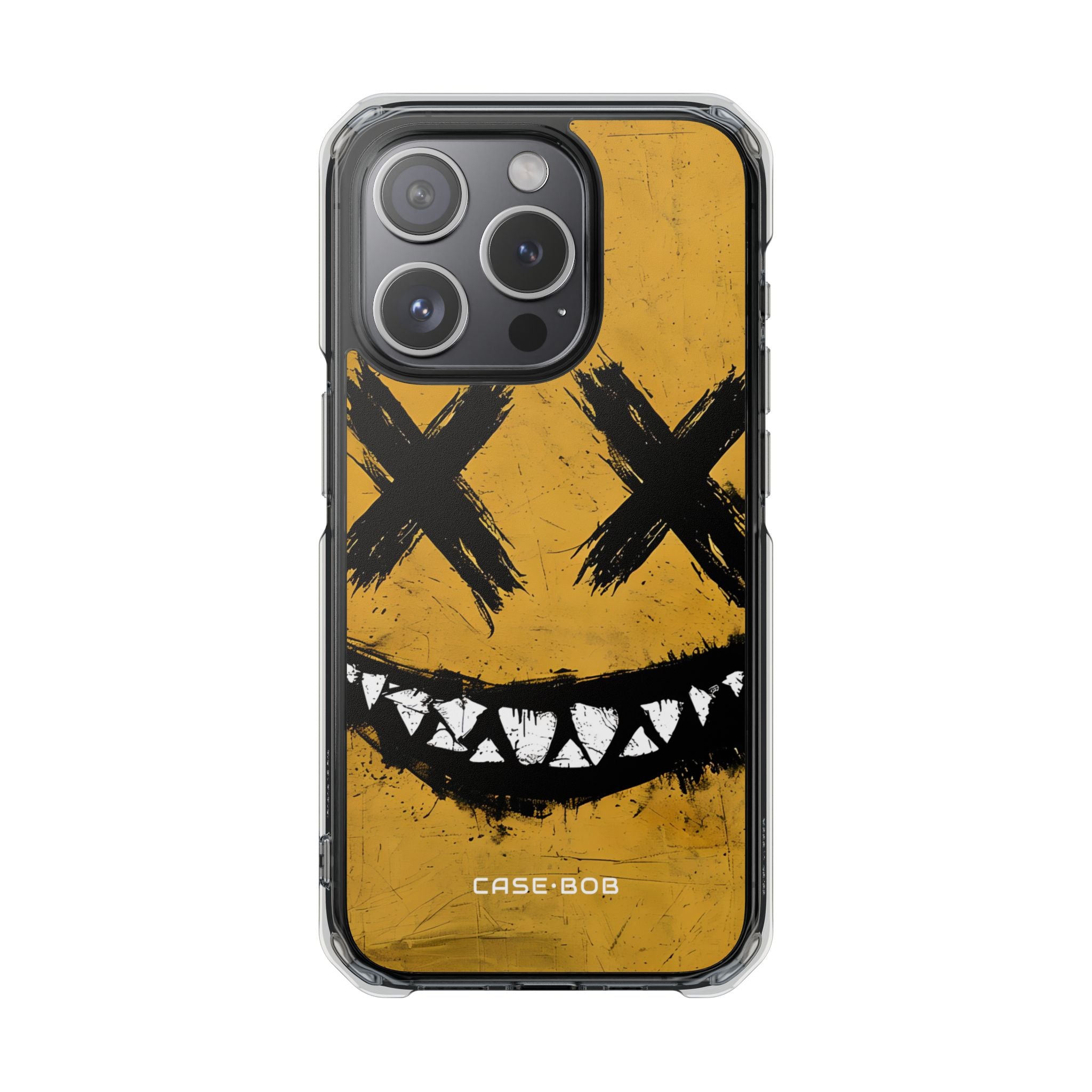 Gezacktes Lächeln Gelb iPhone 15 Pro Case - Impact
