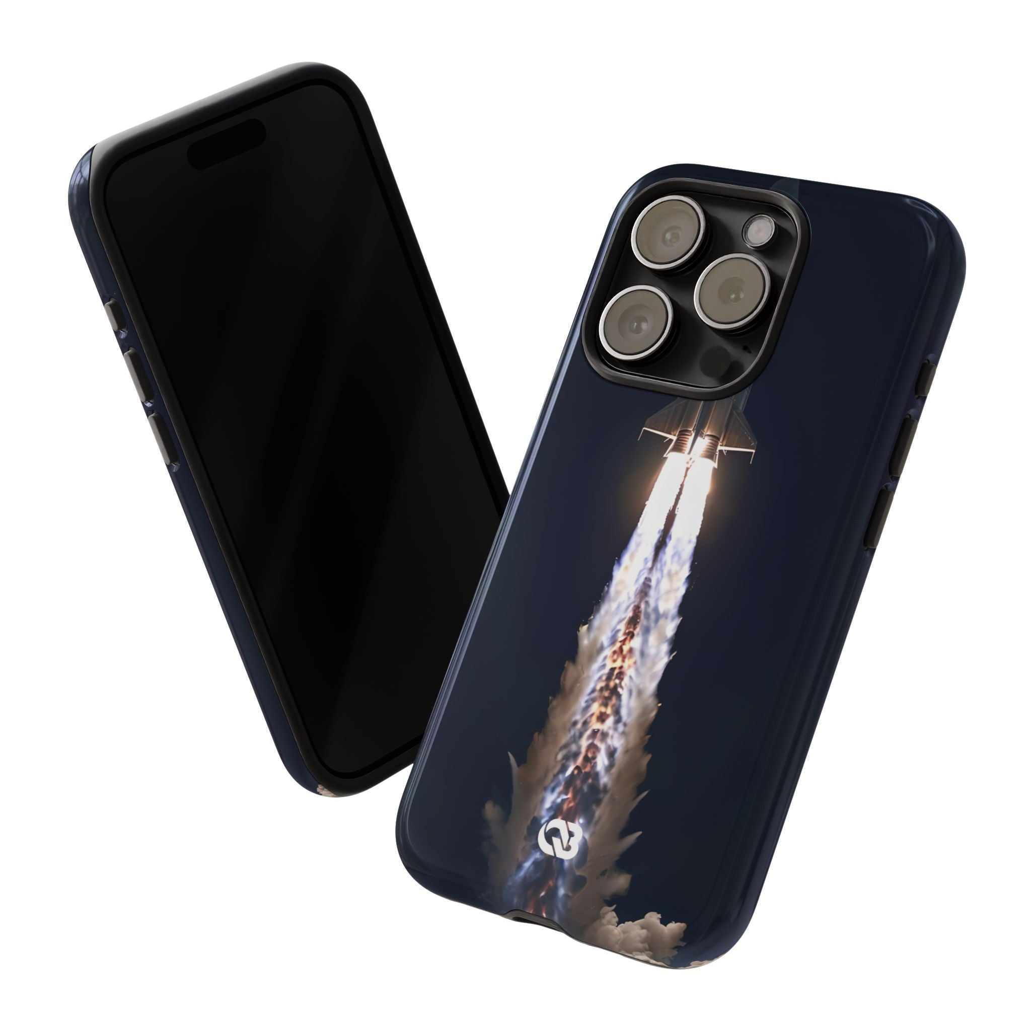 Obsidian Rocket Ascent · Tough Phone Case for iPhone