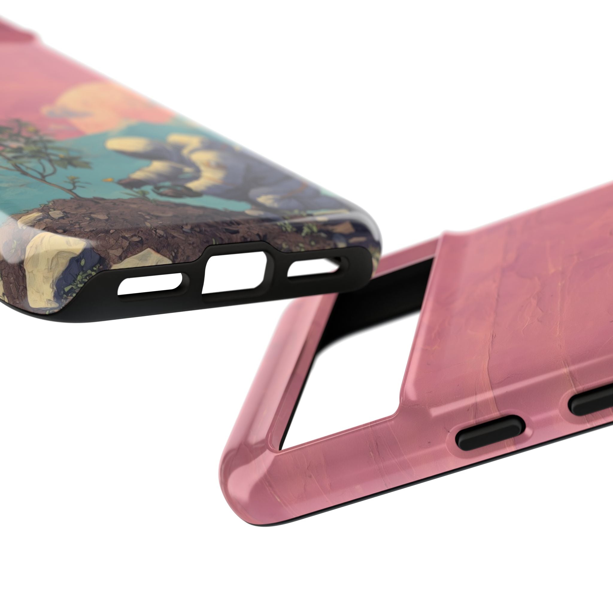 Lunare Pastellblüte · Tough Handyhülle für Google Pixel