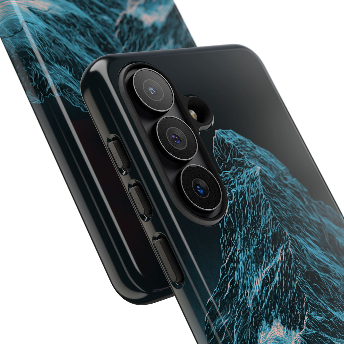 Glacial Alpine Peak · Tough Phone Case for Samsung · Blue