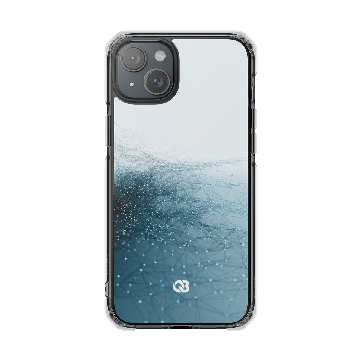 Teal Impact MagSafe Phone Case for iPhone - Arctic Pulse Mesh