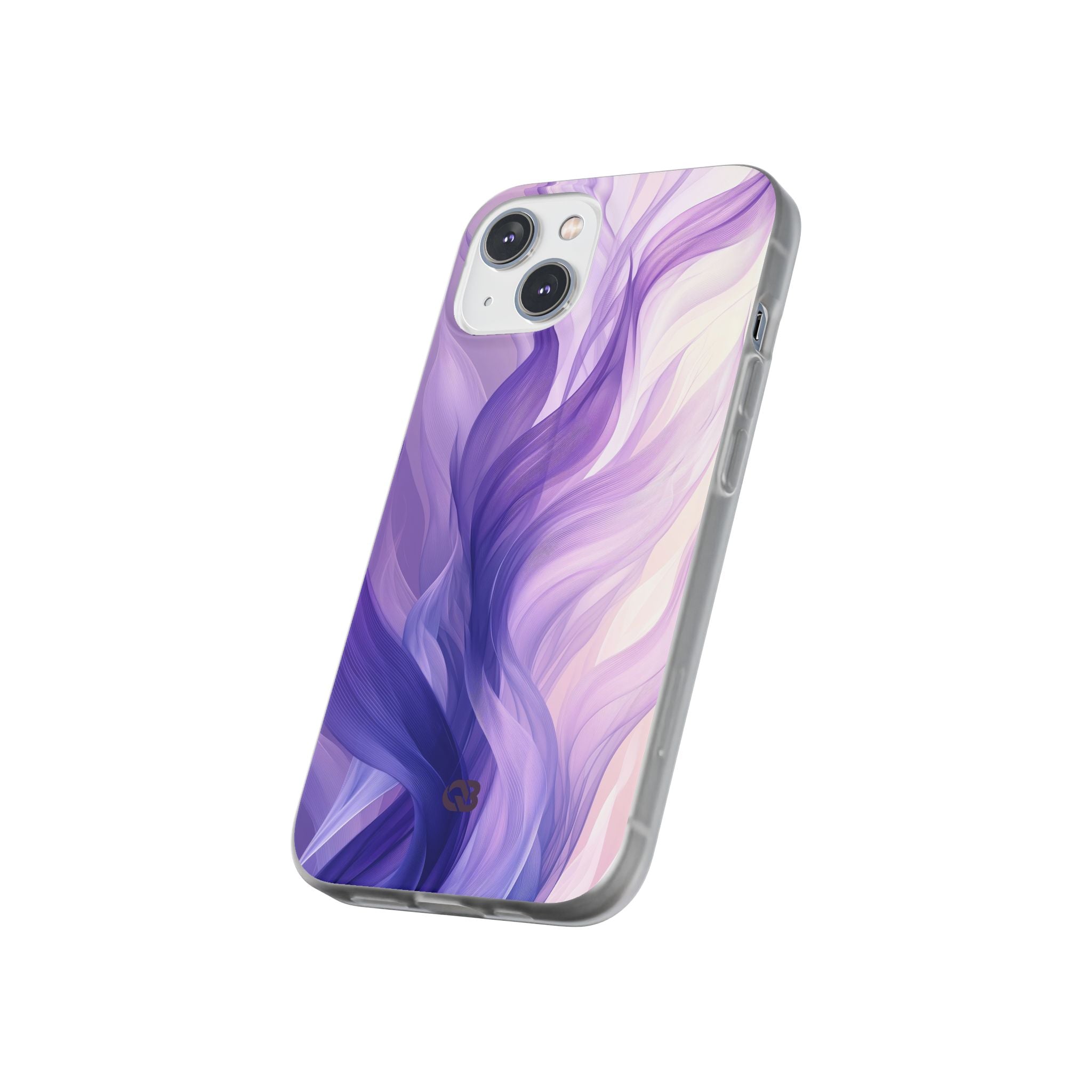 Amethyst Silk Waves · Soft Hoesje voor iPhone