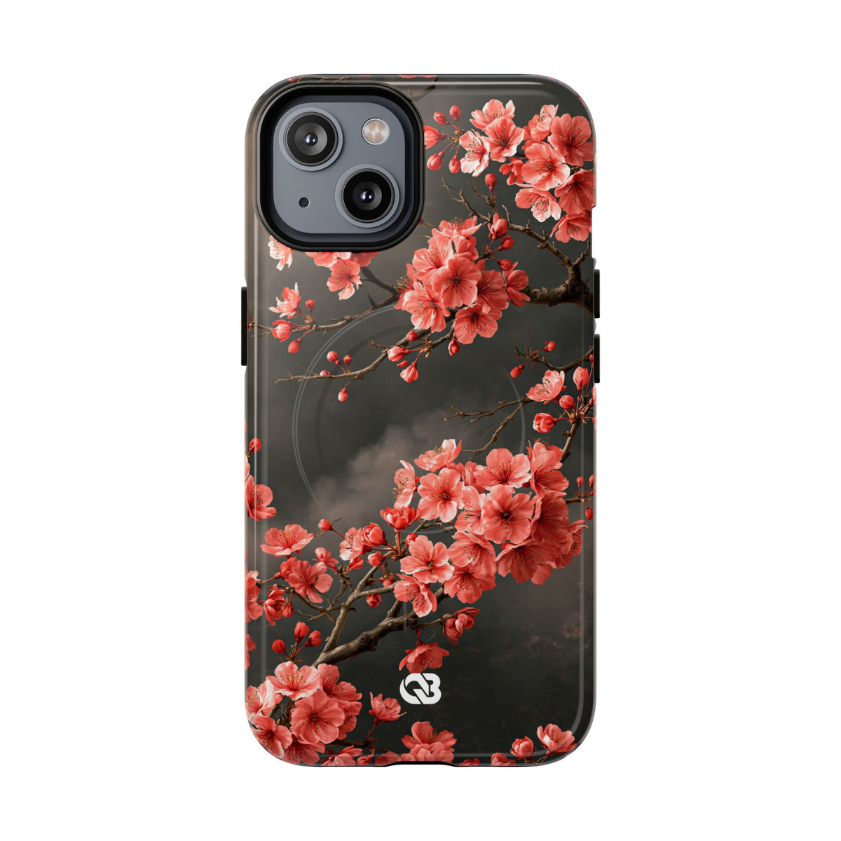 Dark Sakura Nocturne · Tough 2.0 Magnetic Phone Case for iPhone · Black