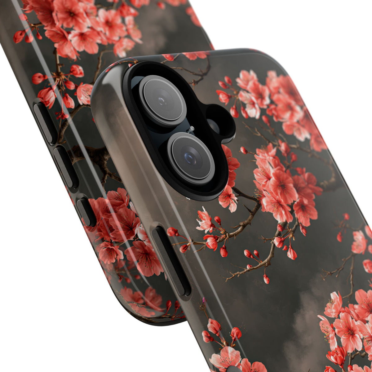 Midnight Sakura Blossom · Tough Phone Case for iPhone · Pink