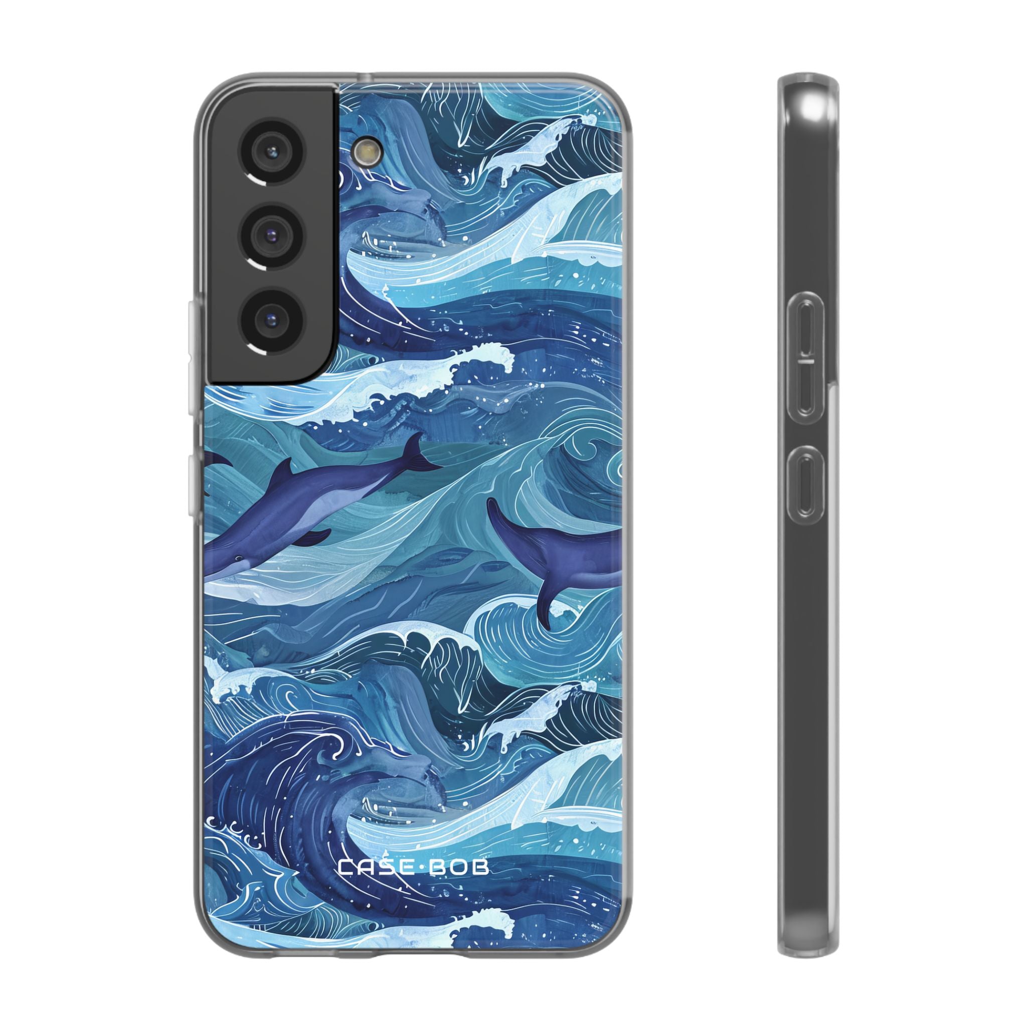 Dolphin Waves Samsung S22 - Soft