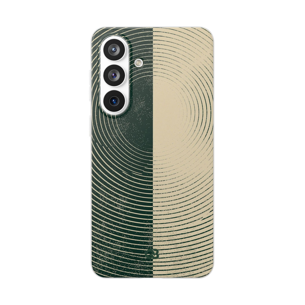 Green Lite Phone Case for Samsung - Evergreen Split Grain
