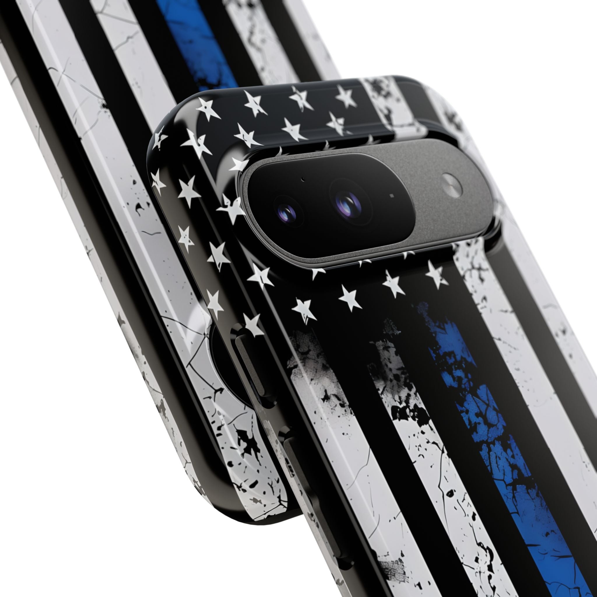 Gritty Cobalt Flag · Tough Phone Case for Google Pixel