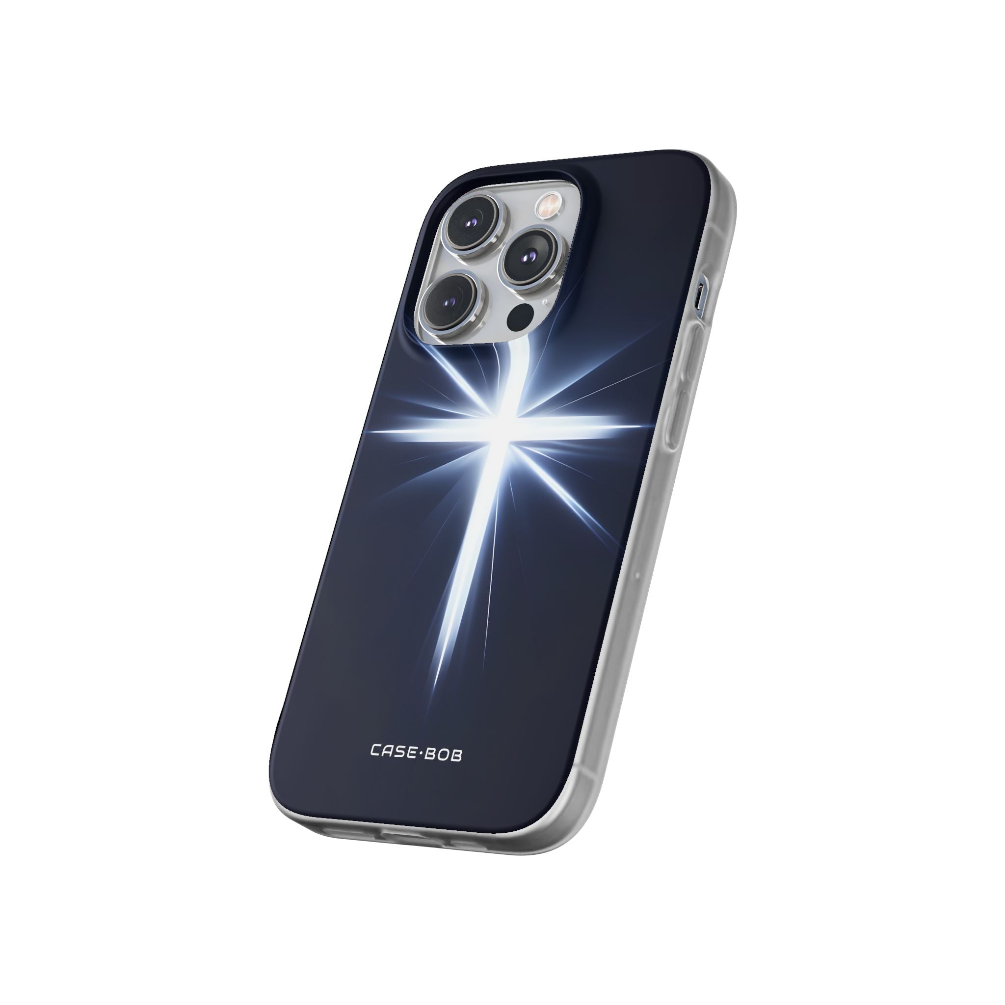 Glowing Crossburst iPhone 14 Pro Case - Soft