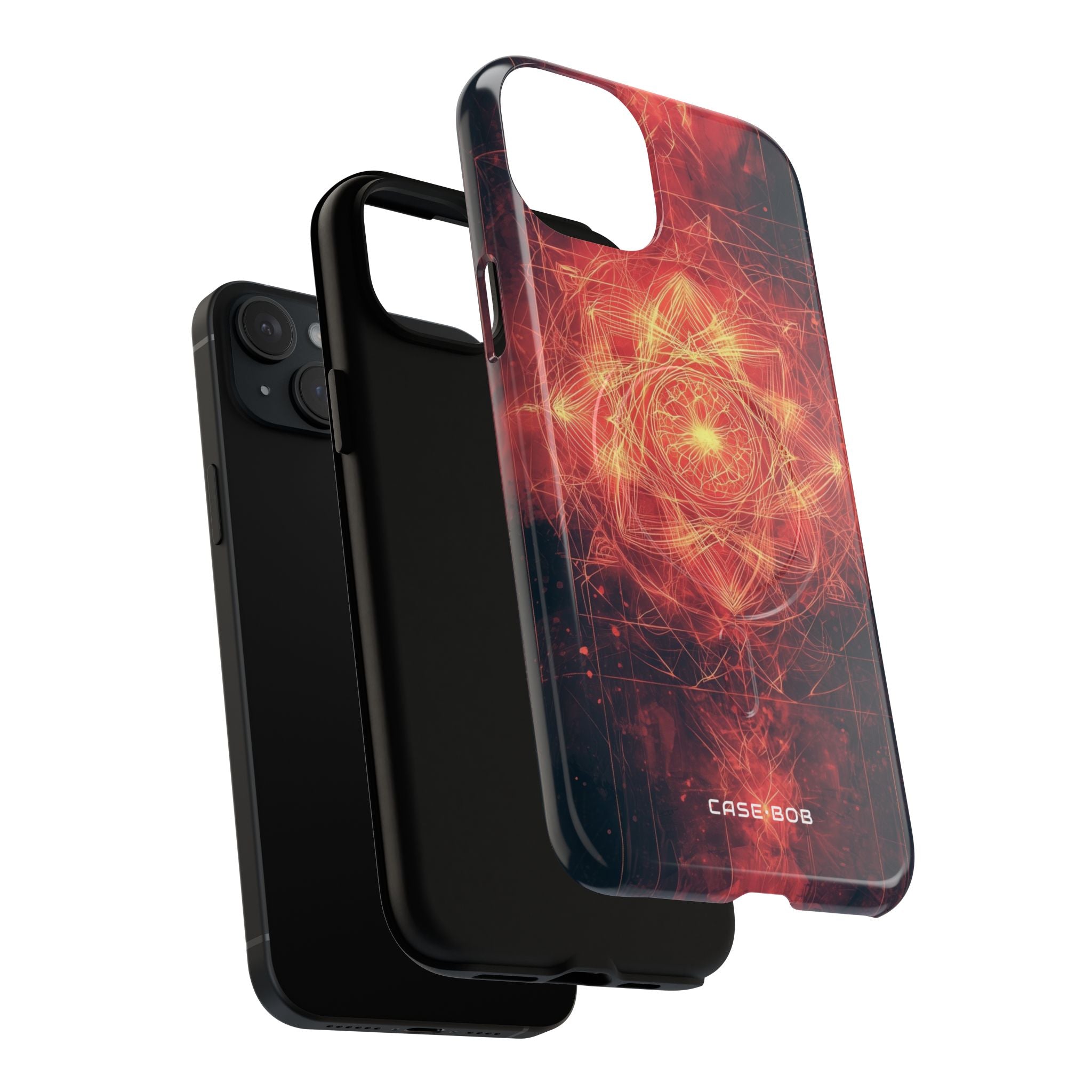 Strahlendes Mandala iPhone 15 Plus Case - Tough+