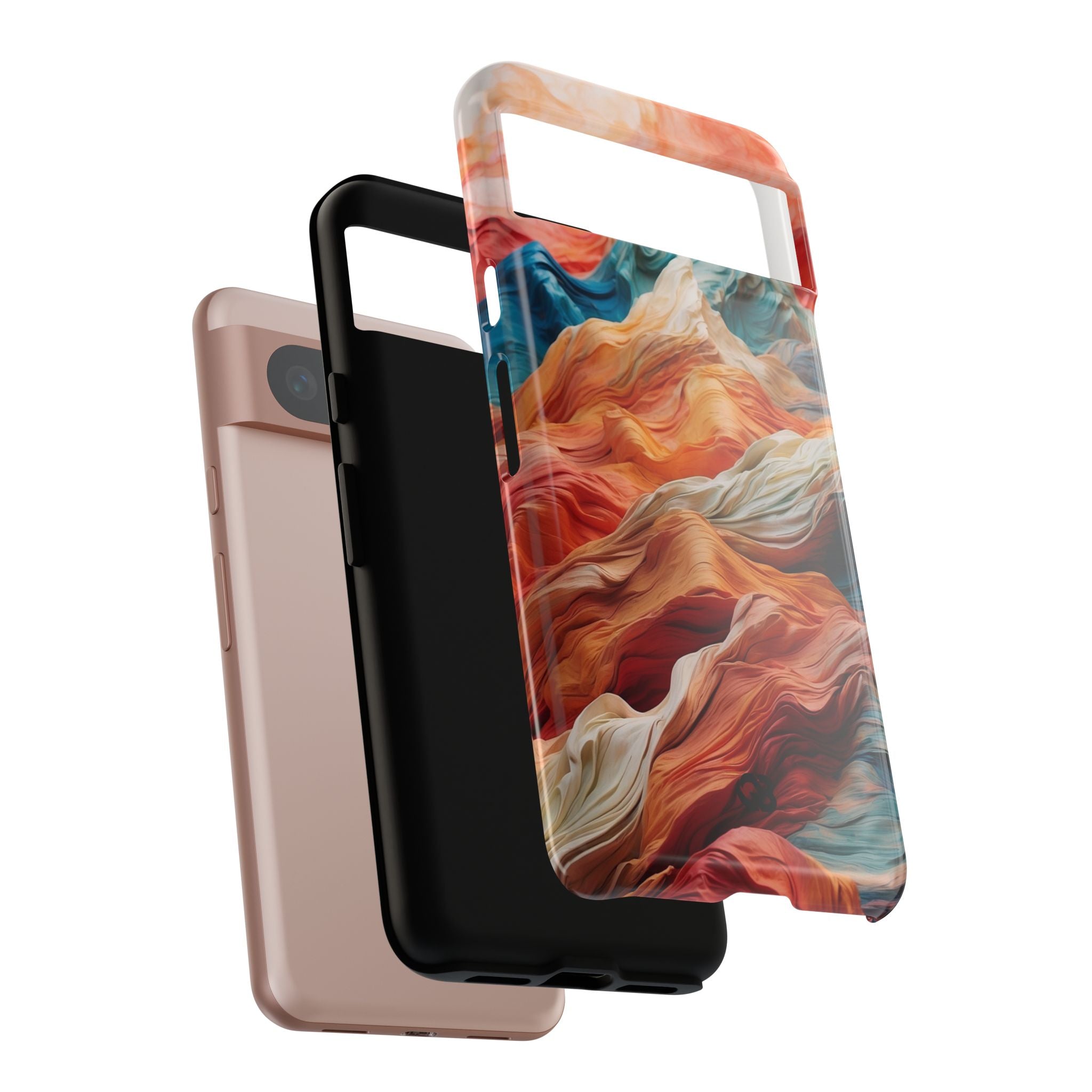 Molten Ridge Flow · Tough Phone Case for Google Pixel