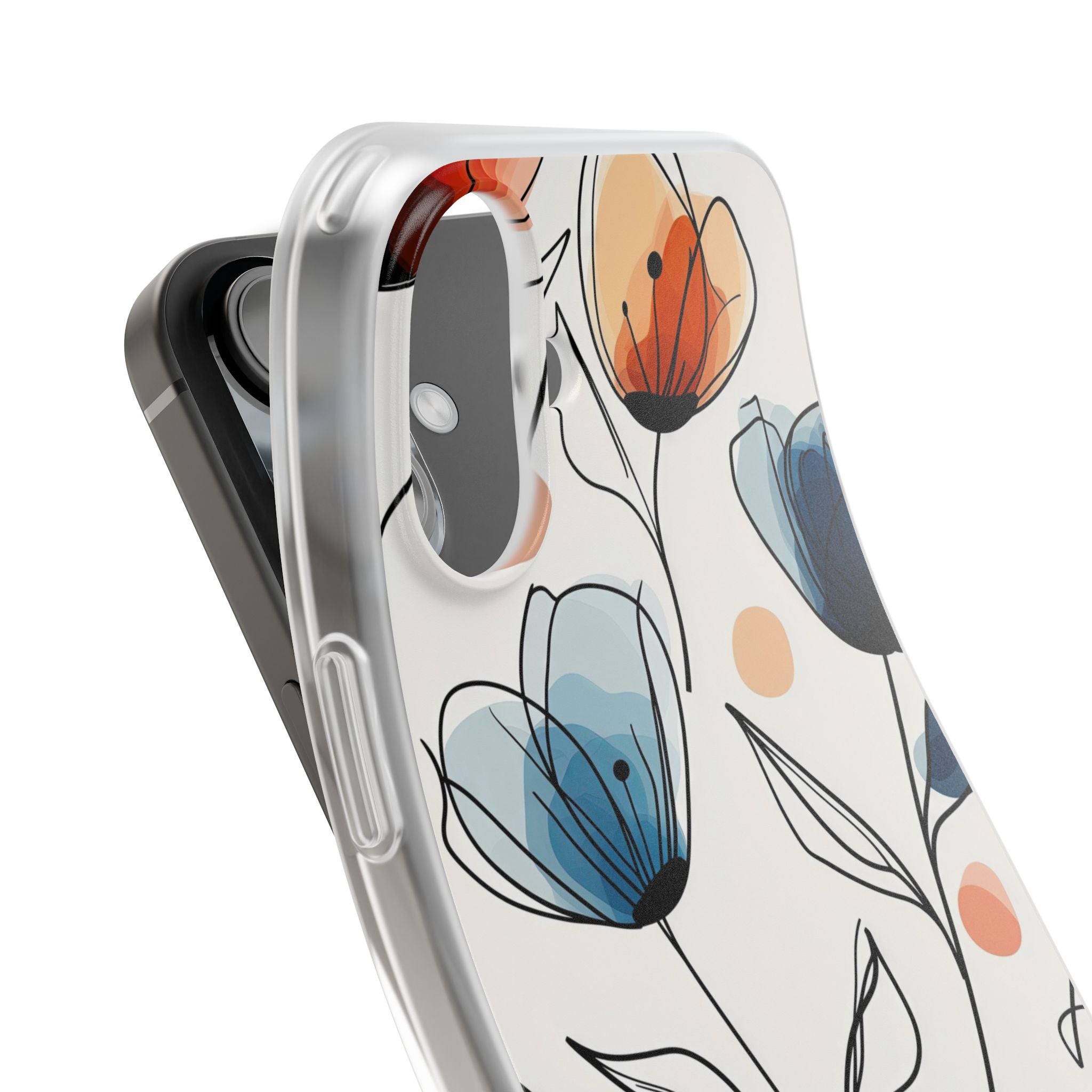 Ink Watercolor Tulips · Soft