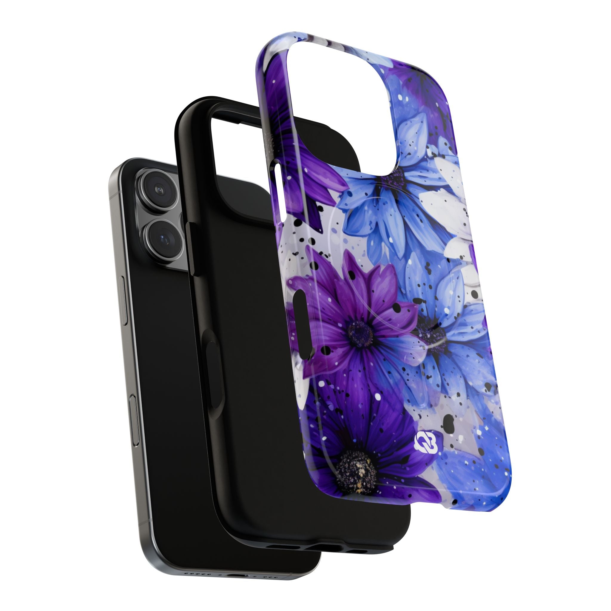 Ink Splatter Blooms · Tough+ Custodia per iPhone · Magsafe
