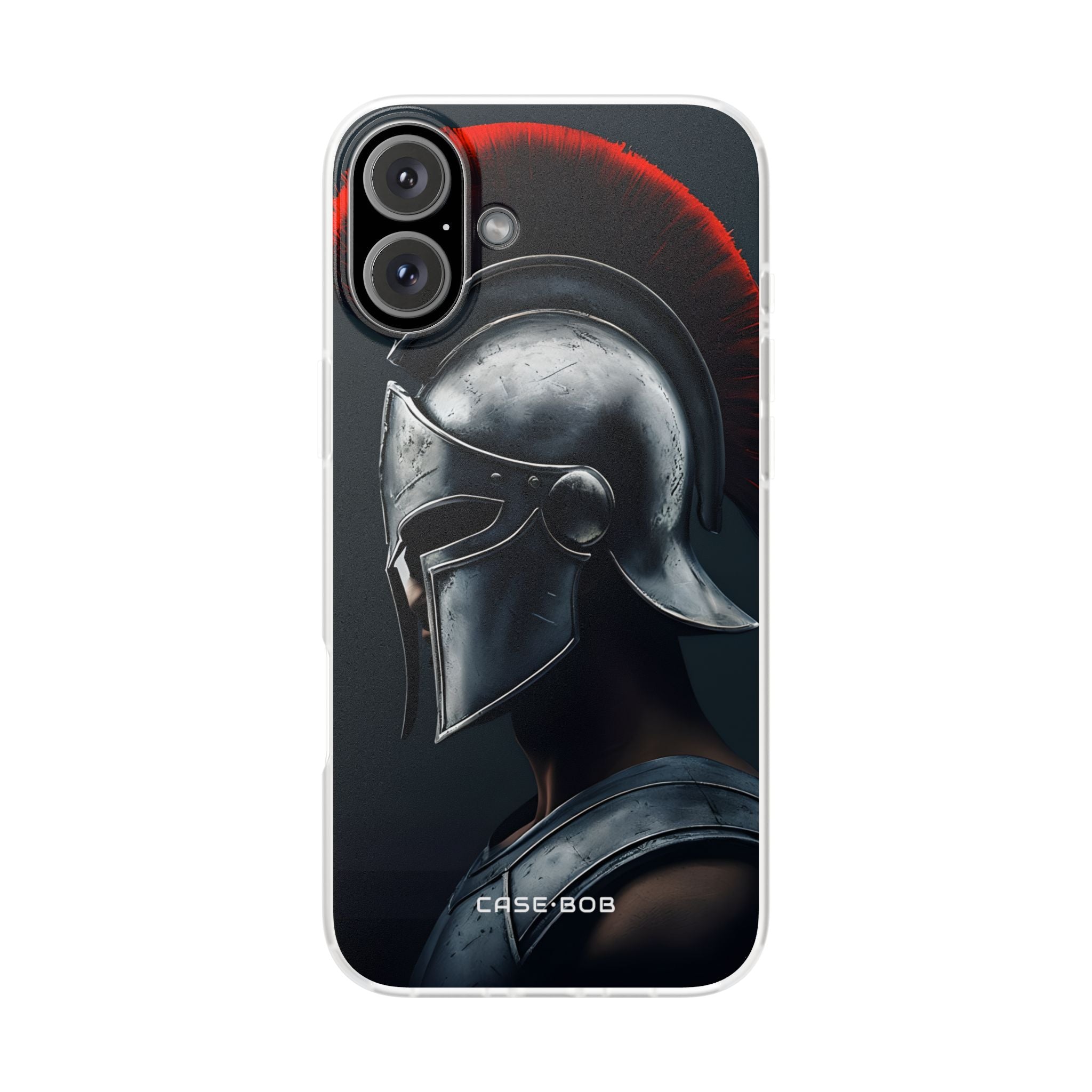 Sølv Centurion iPhone 16 Plus Cover - Blød