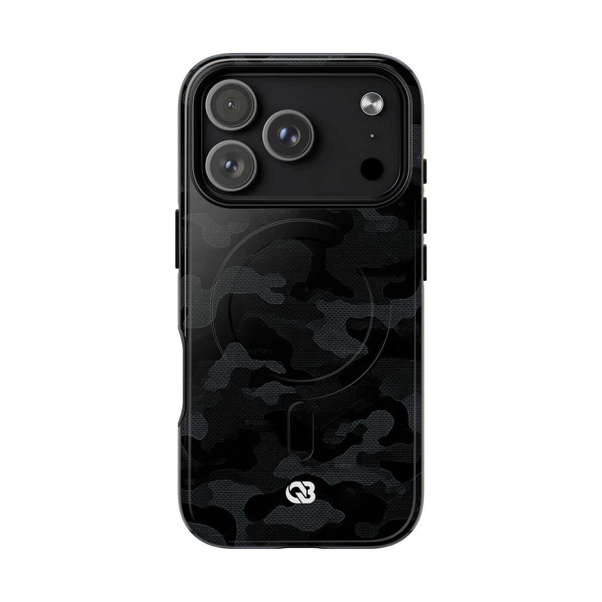 Blackout Urban Camo · Tough 2.0 Magnetic Phone Case for iPhone · Black