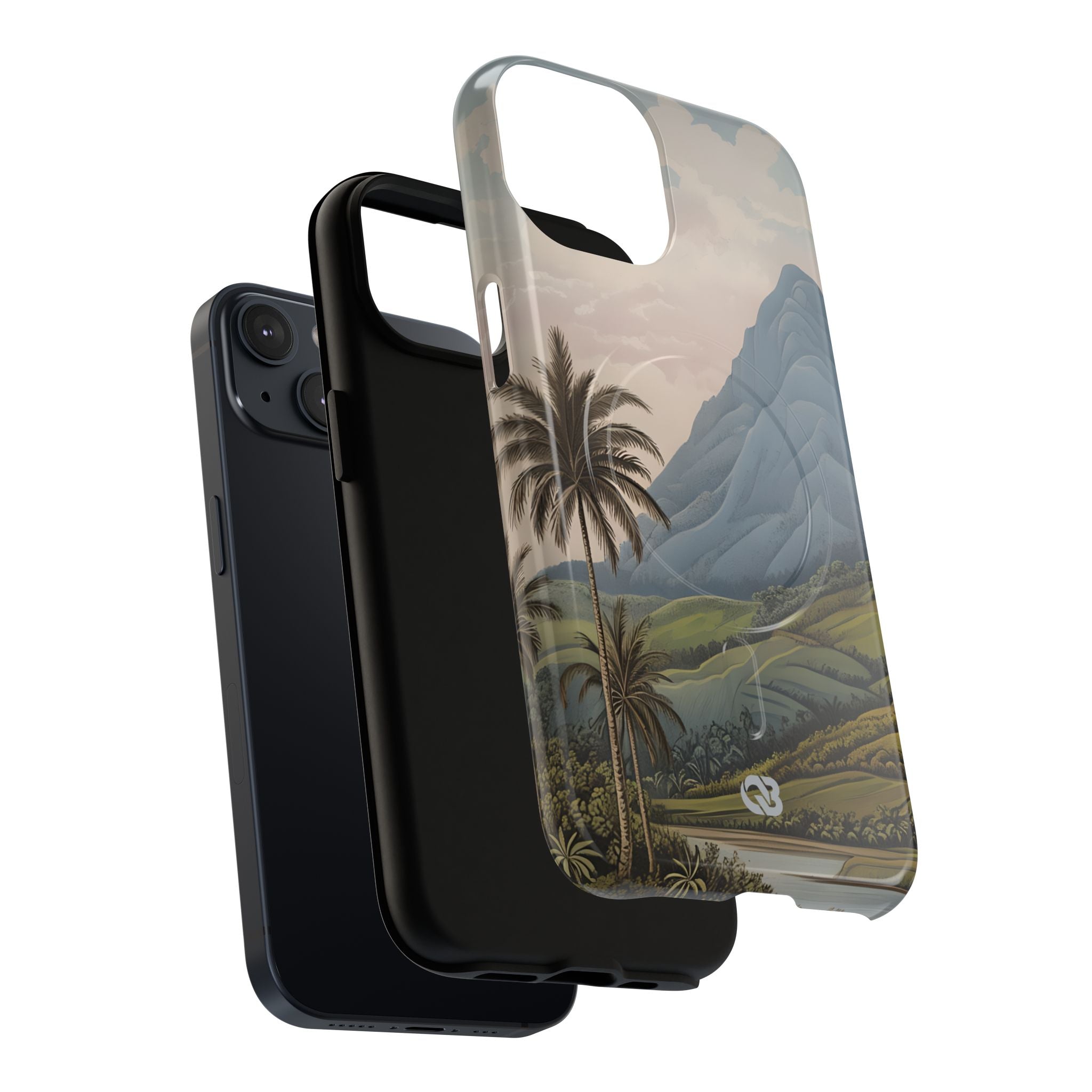 Verdant Blue Summit · Tough+ Phone Case for iPhone · Magsafe