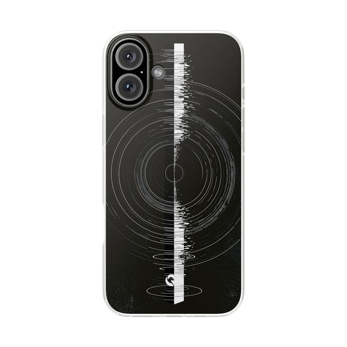 Black Lite Phone Case for iPhone - Obsidian Orbital Signal