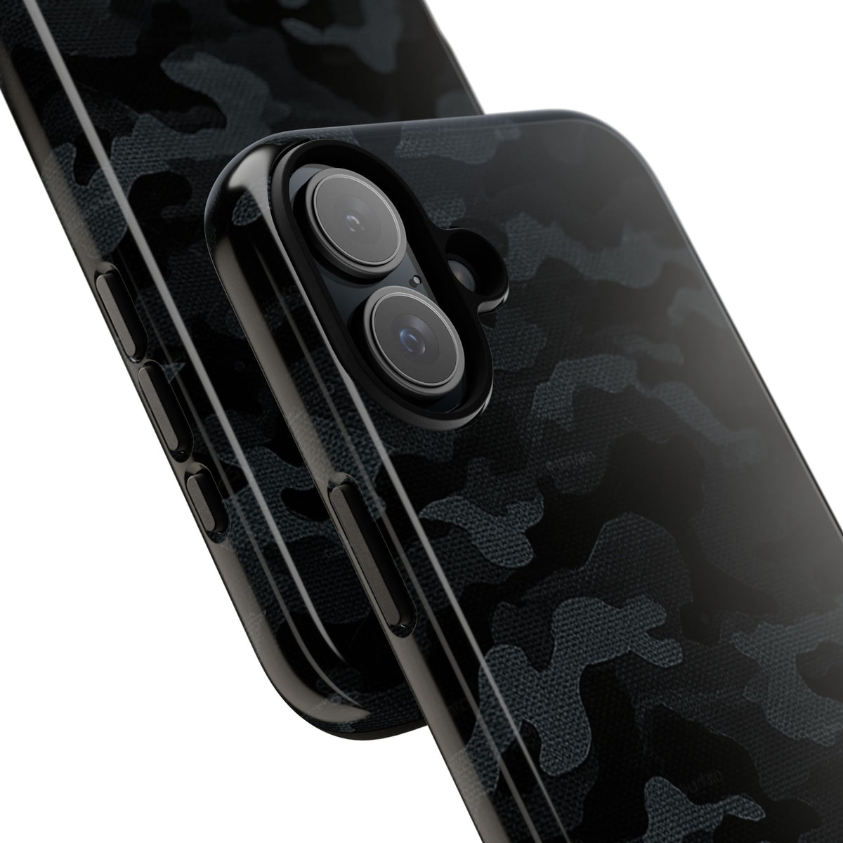 Blackout Urban Camo · Tough Phone Case for iPhone · Black