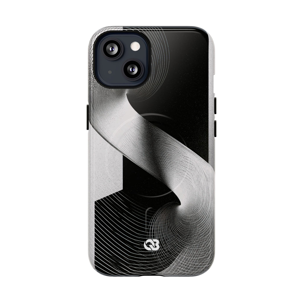 Orbital Helix · Tough 2.0 Magnetic Phone Case for iPhone · Black