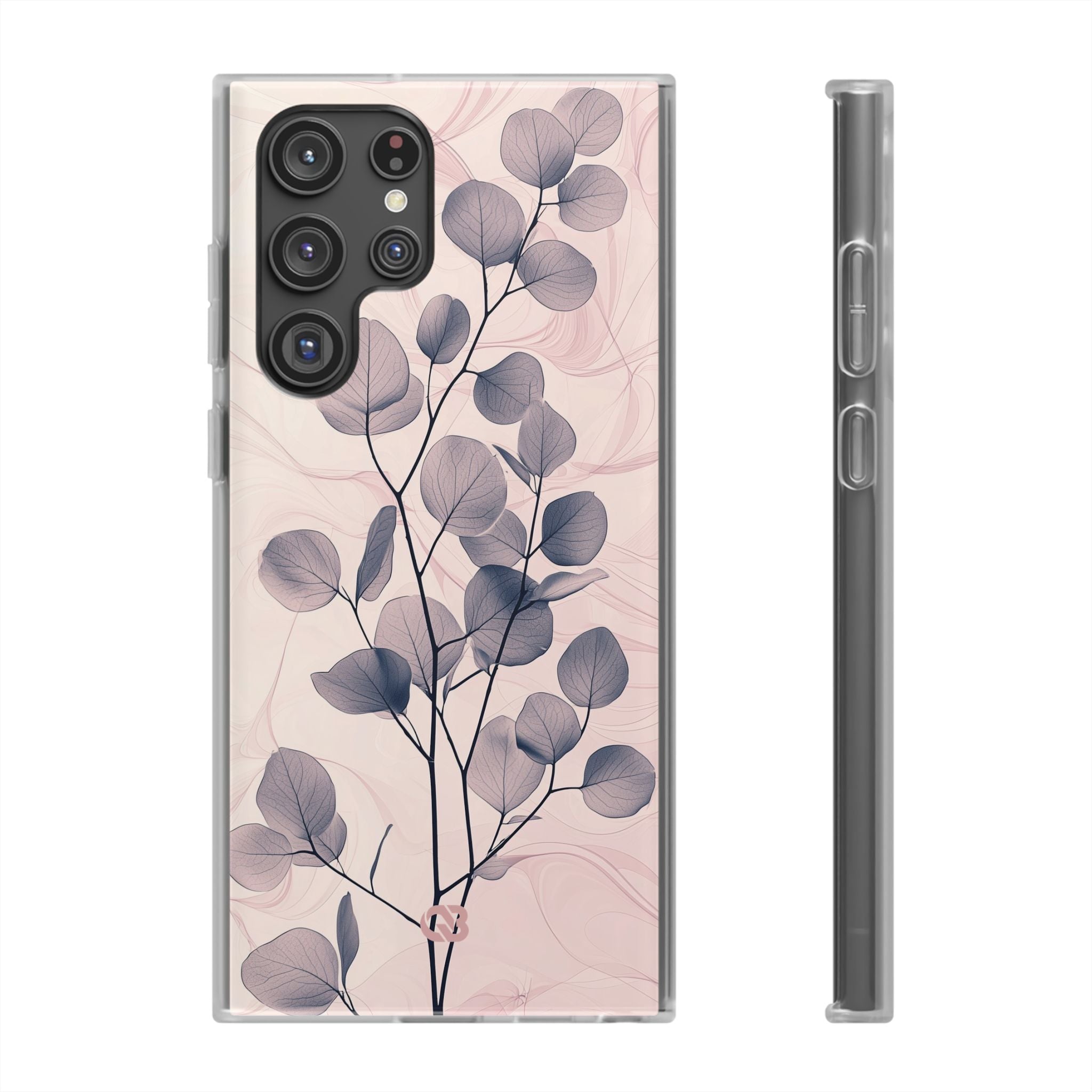 Ethereal Indigo Eucalyptus · Soft Phone Case for Samsung