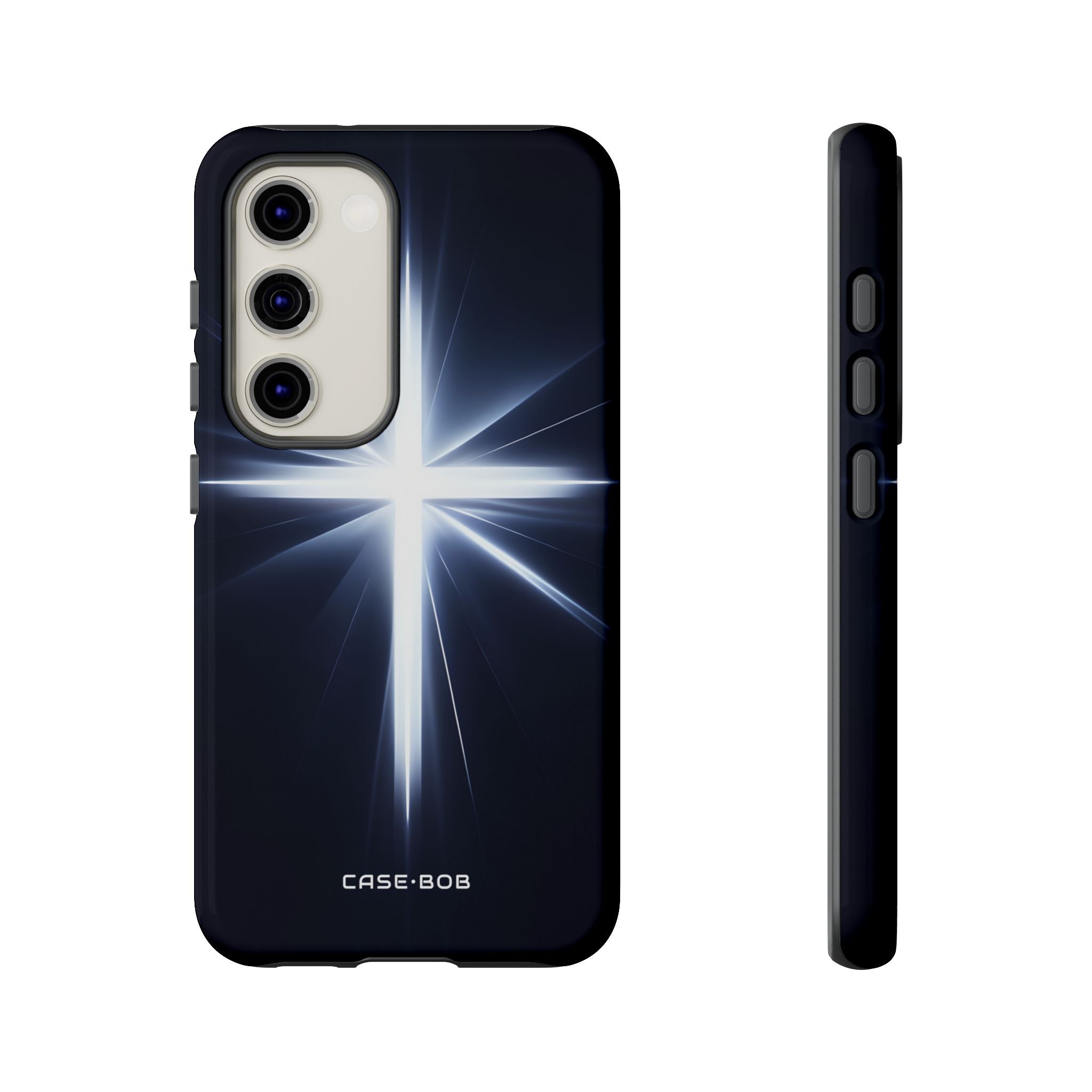 Gloeiende Crossburst Samsung S23 Case - Tough