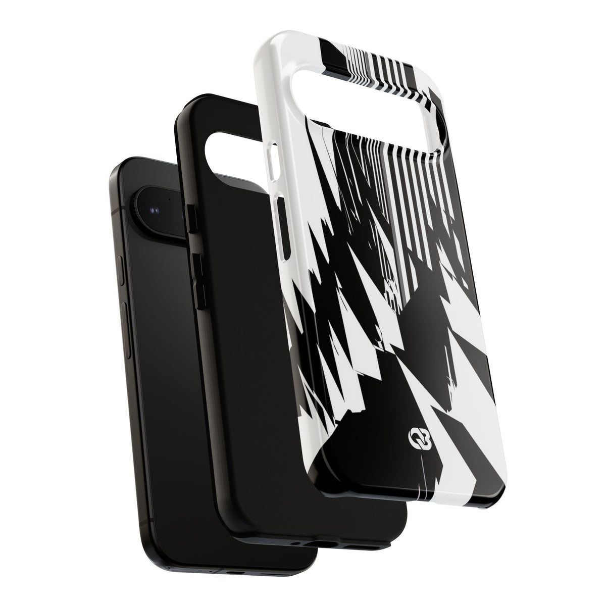 Orbital Spire · Tough Phone Case for Pixel · Black