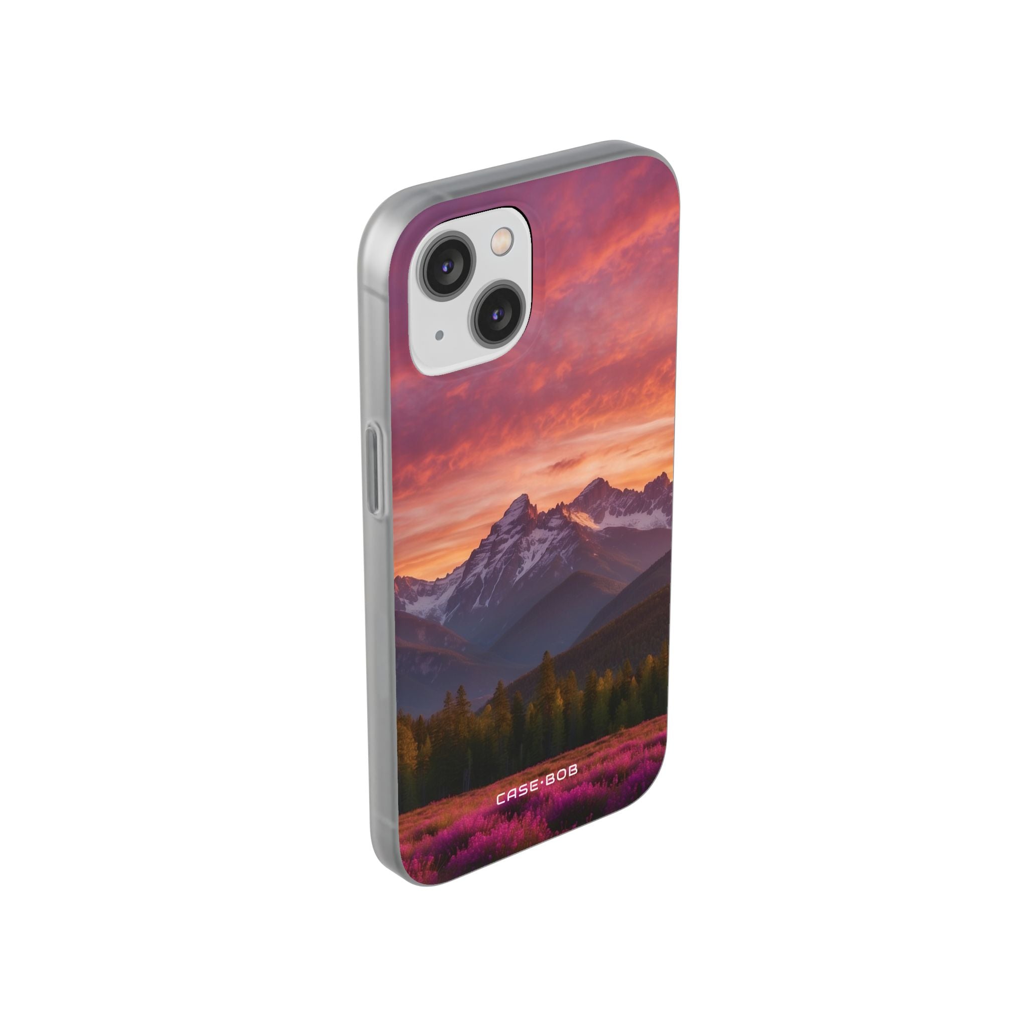Snowcap Bloom iPhone 14 Skal - Mjuk
