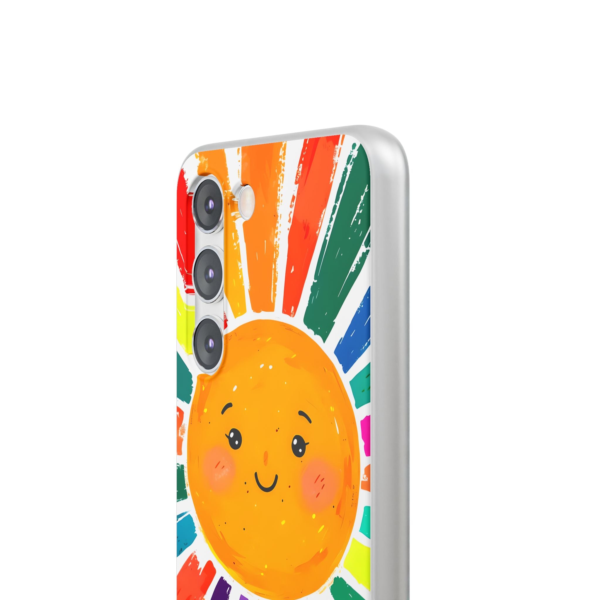 Vibrant Solar Smile · Soft Handyhülle für Samsung