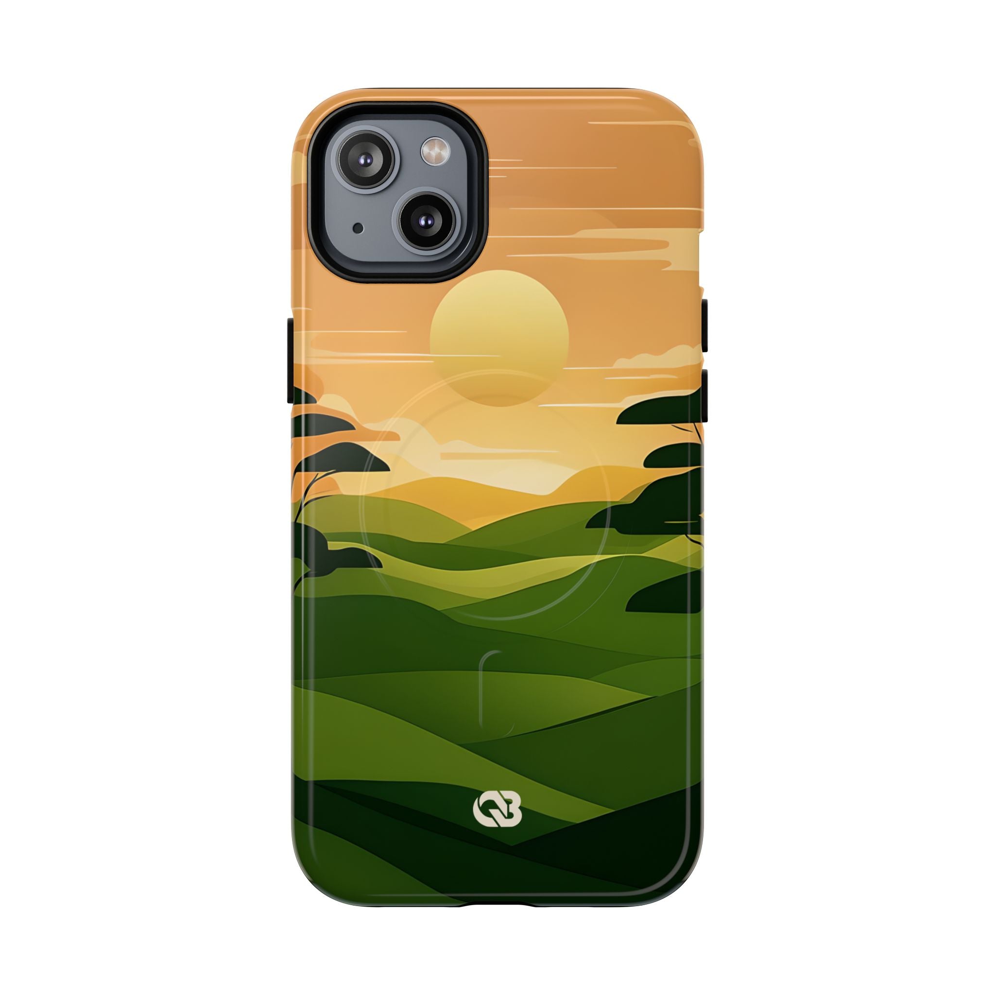 Verdant Horizon Sun · Tough+ Phone Case for iPhone · Magsafe