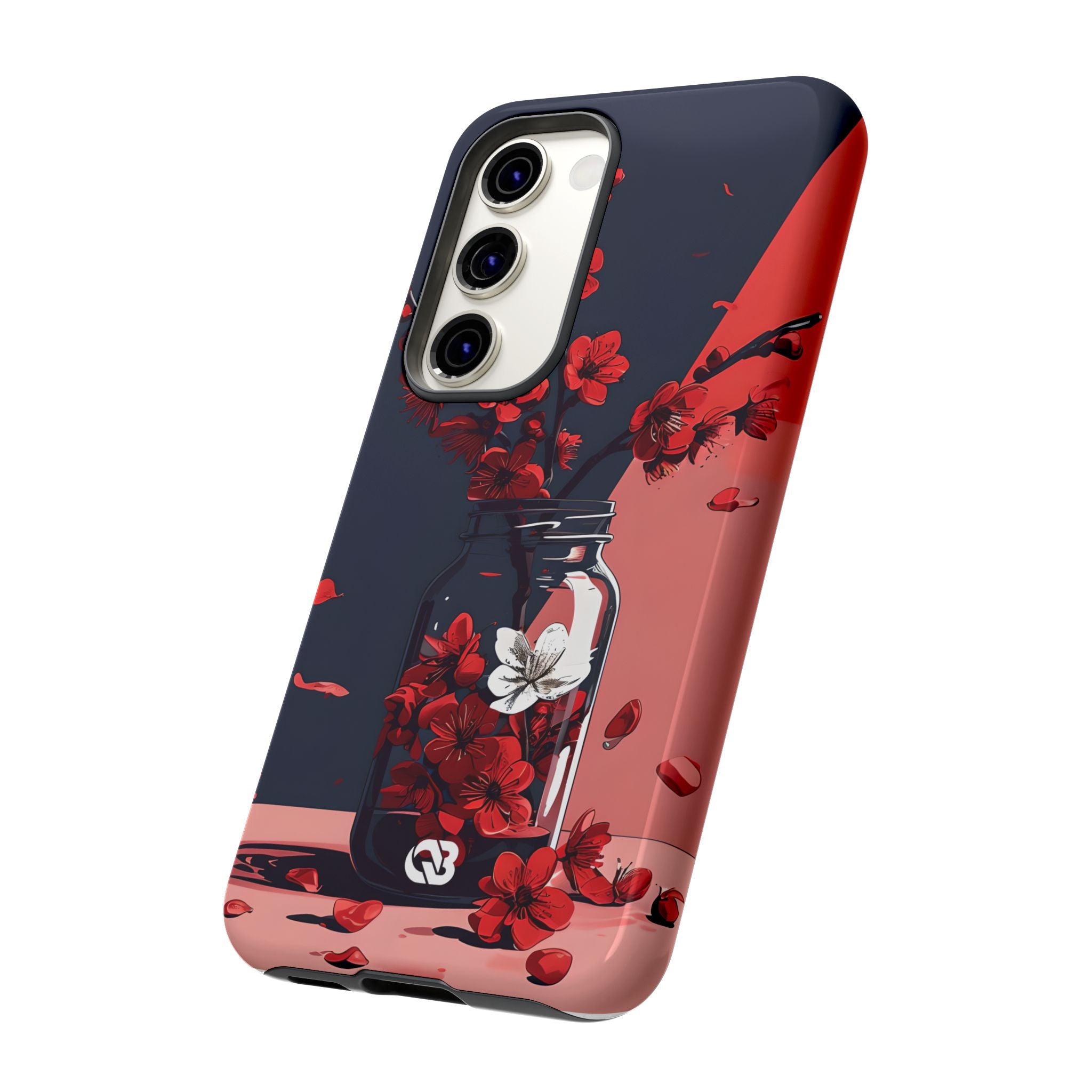 Crimson Blossom Jar · Tough etui na telefon Samsung