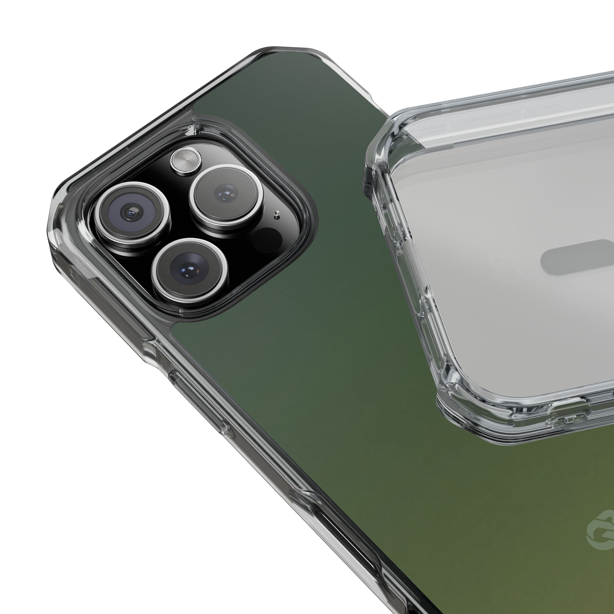 Green Impact MagSafe Phone Case for iPhone - Shadow Moss Grain