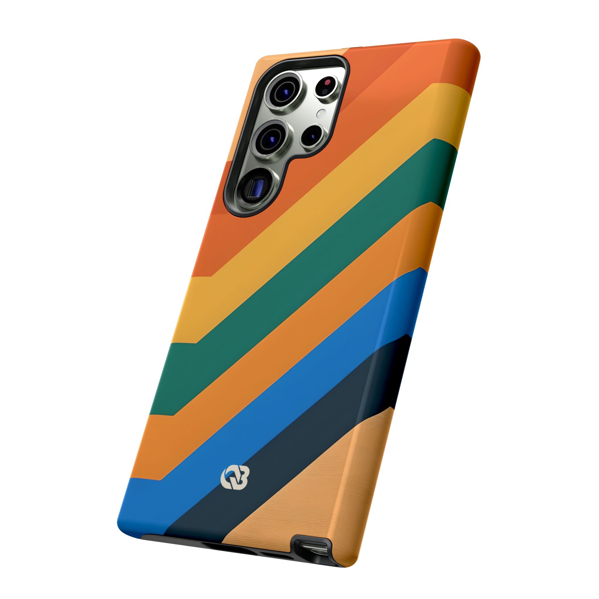 Retro Ridge Lines · Tough Θήκη για Samsung