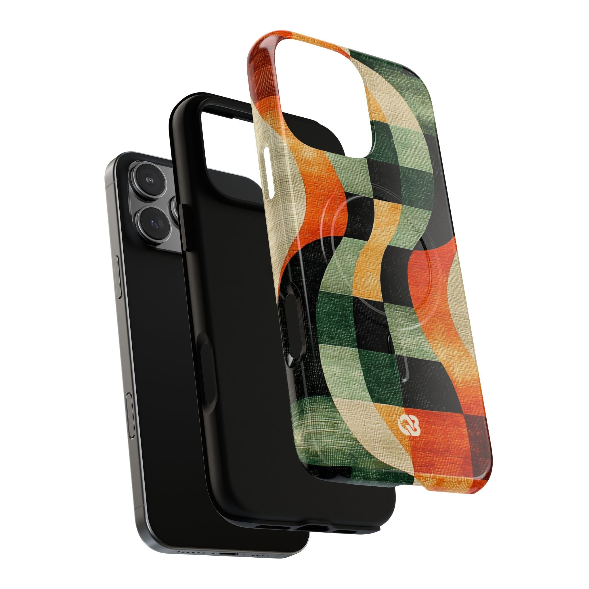 Burnt Orange Curve · Tough+ Phone Case for iPhone · Magsafe