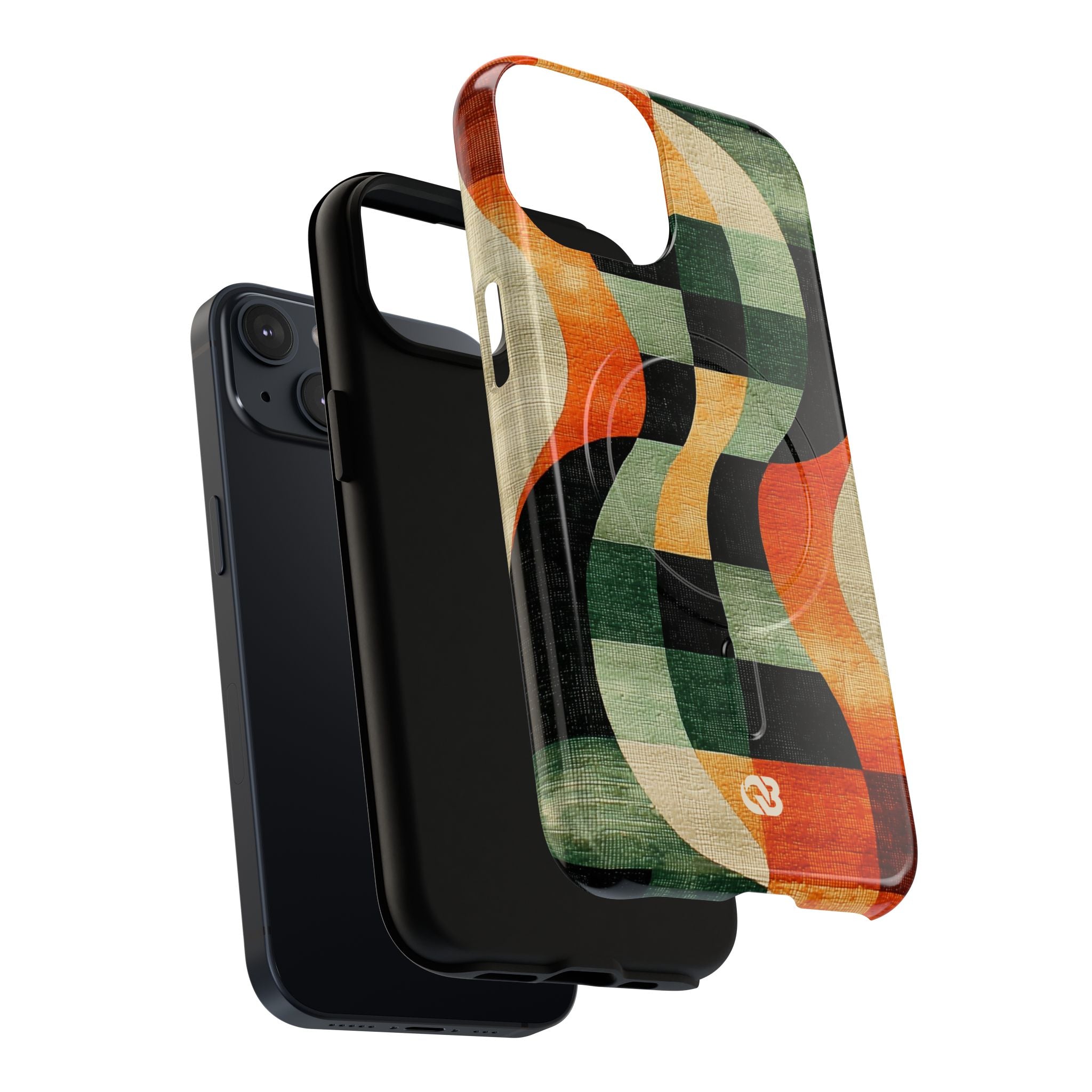 Burnt Orange Curve · Tough+ Phone Case for iPhone · Magsafe