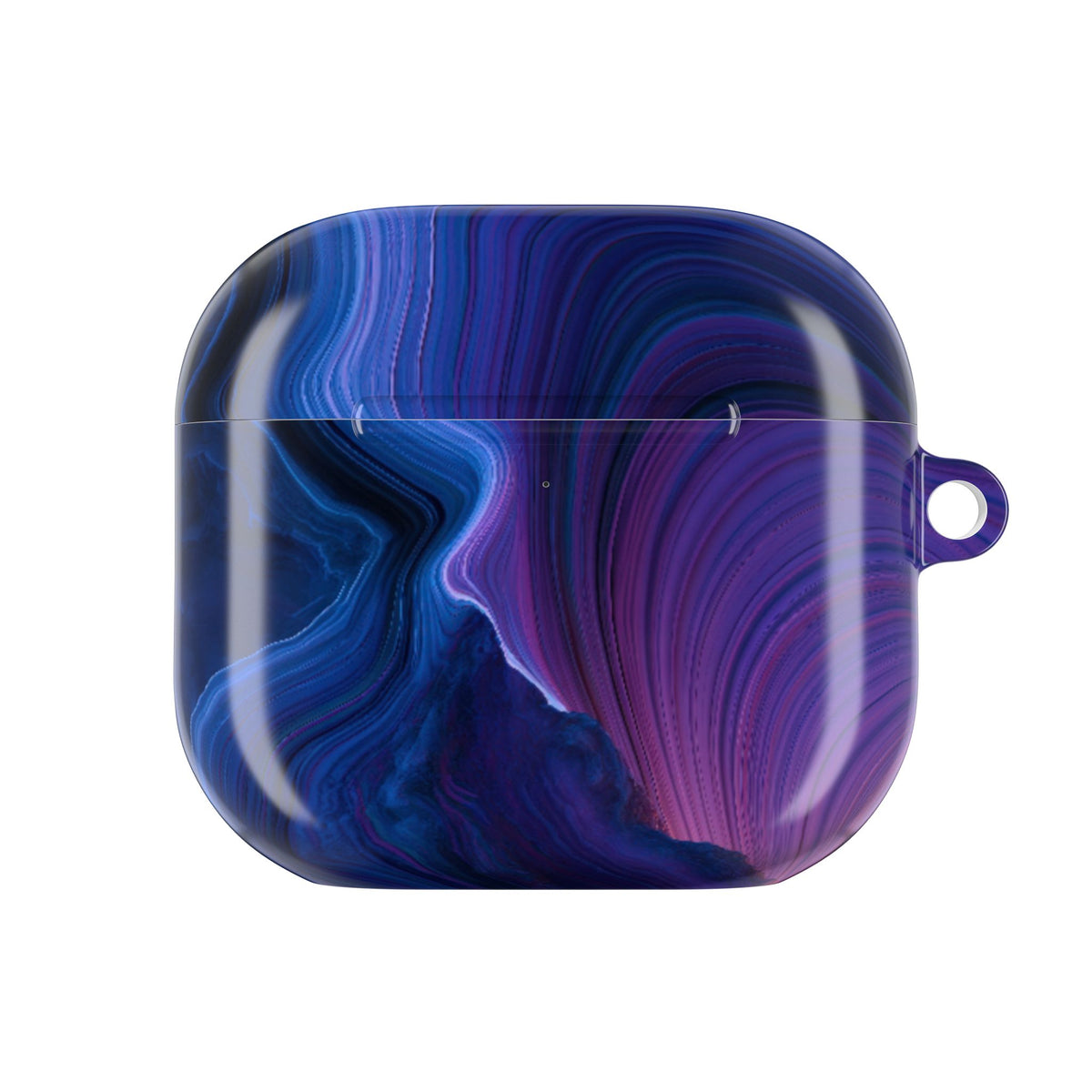 Radiant Strata · Hard Case for AirPods & AirPods Pro · Blue
