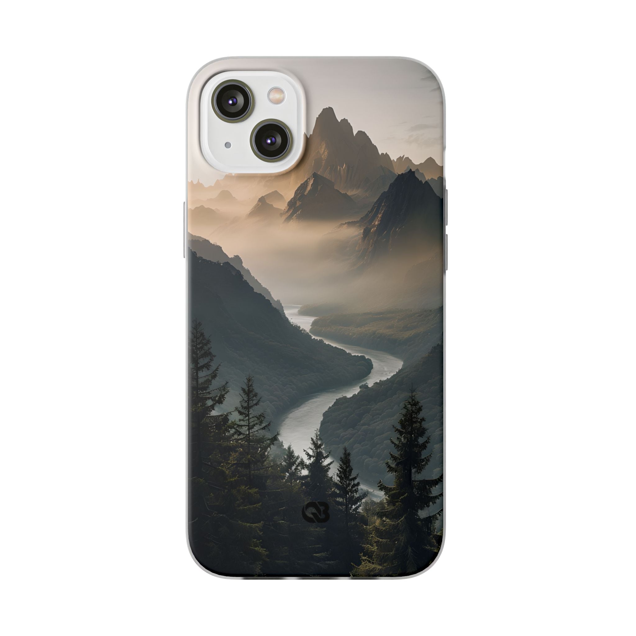 Golden Summit Valley · Soft Phone Case for iPhone